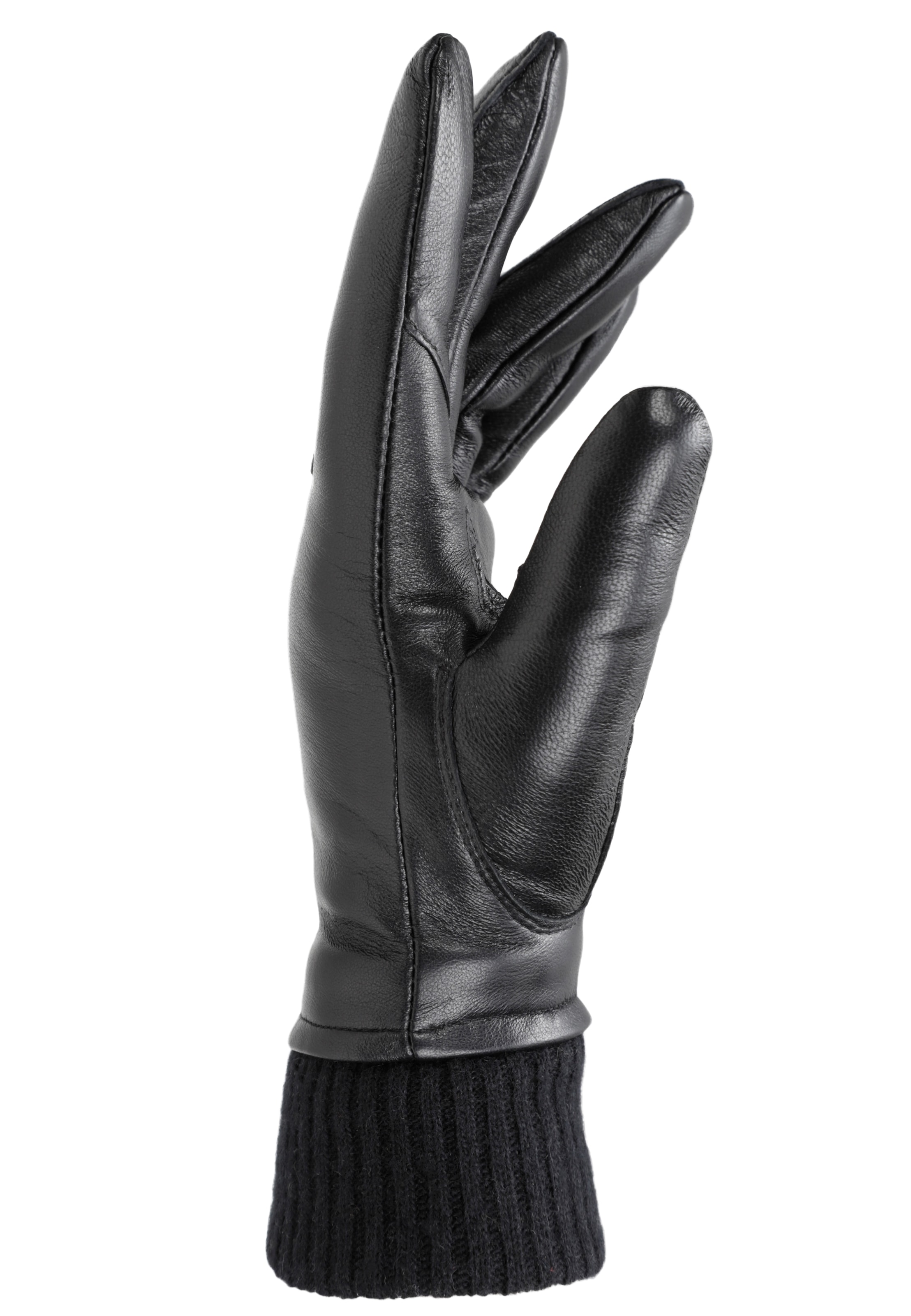 PEARLWOOD Lederhandschuhe »ARMA« 1 Paar,  mit Wollanteil, weiches Innenfutter aus Fleece