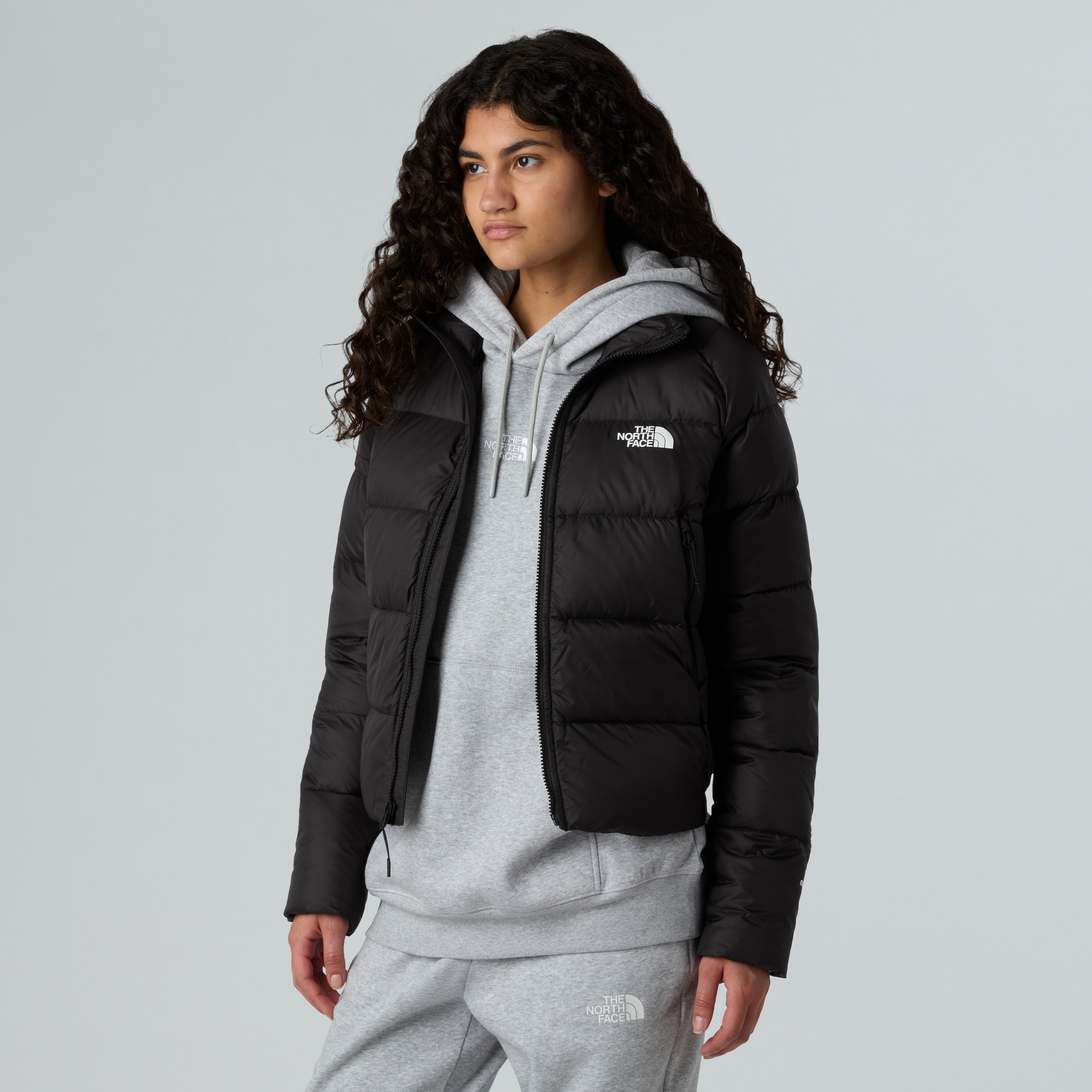 The North Face Daunenjacke »W HYALITE DOWN JKT« mit Gänsedaunenfüllung, leichtes Material, mit Handwärmtaschen