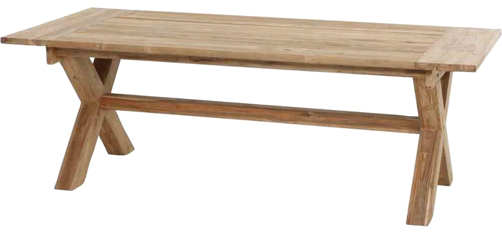 Siena Garden Gartentisch "Cardiff" B/H: 100x76 cm,Teakholz