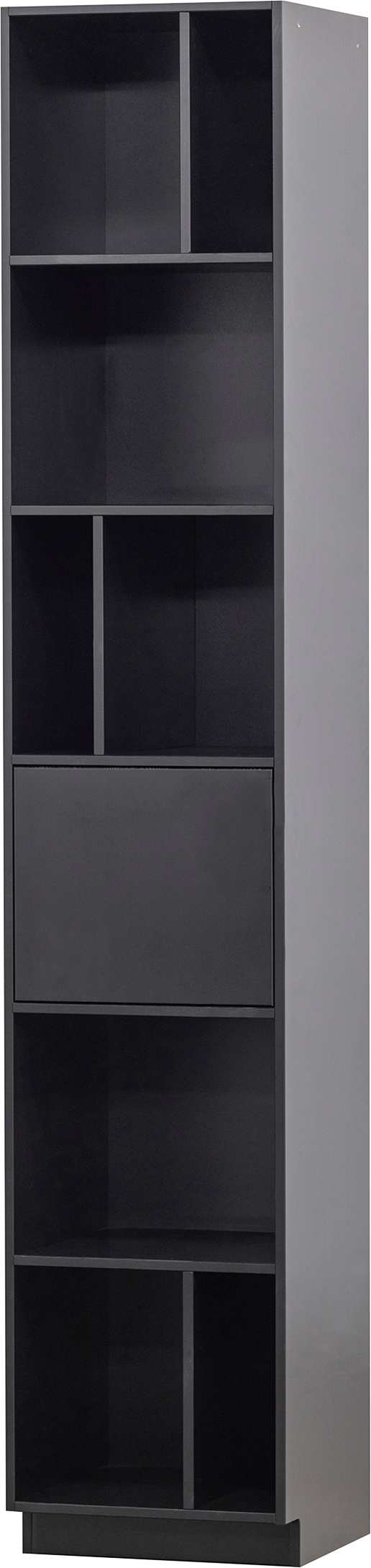 WOOOD Bücherregal »Finca«, Regal mit Push-to-Open-System, Höhe 210 cm x Breite 40 cm