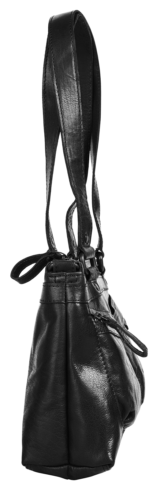 Spikes & Sparrow Henkeltasche, echt Leder