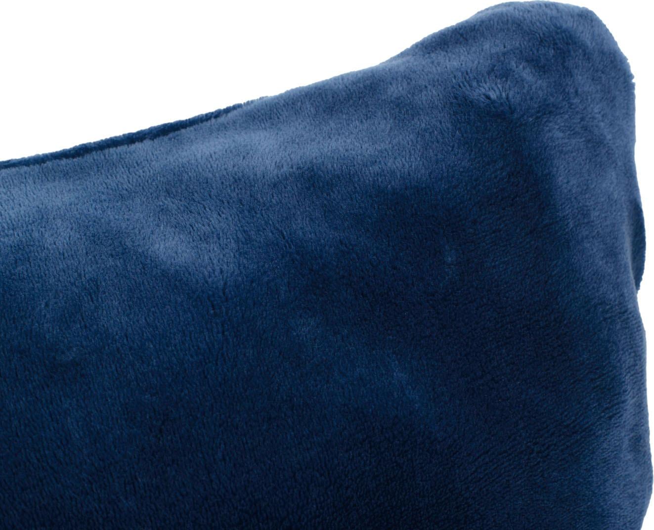 Gözze Dekokissen »Premium Cashmere-Feeling Kissen«, passend zur Premium Cashmere-Feeling Decke, Kissenhüle mit Füllung
