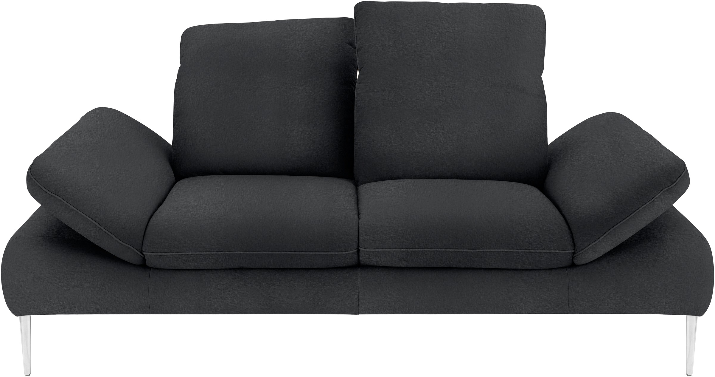 W.SCHILLIG 2,5-Sitzer »enjoy&MORE«, mit Sitztiefenverstellung, Füße Chrom glänzend, Breite 232 cm