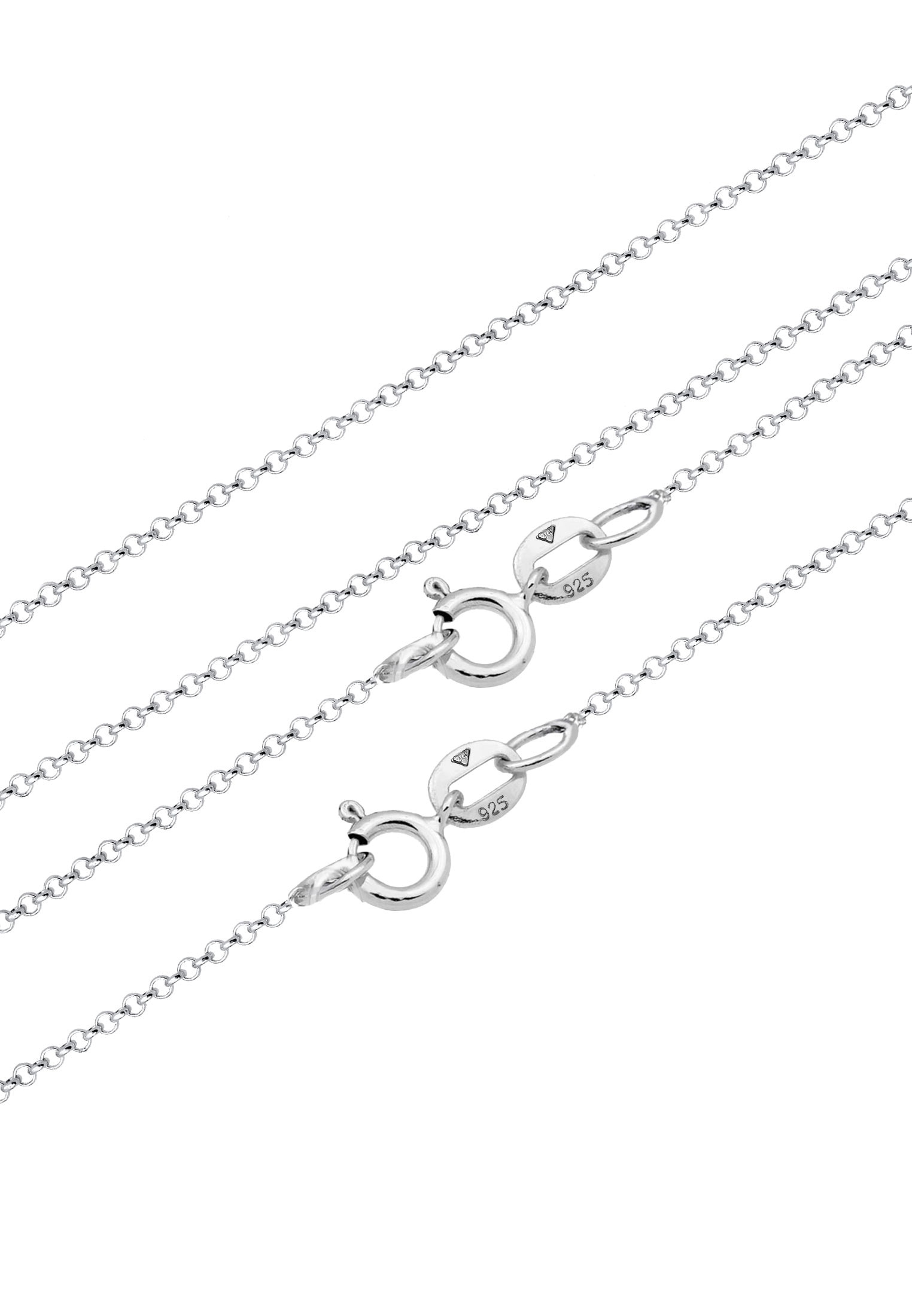 Elli Ketten-Set »Halskette Partner Freundschaft Dreieck Triangel 925 Silber«