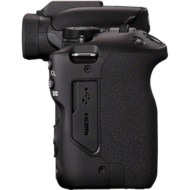 Canon Systemkamera »EOS R50 + RF-S 18-45mm F4.5-6.3 IS STM Kit«, RF-S 18-45mm  F4.5-6.3 IS STM, 24,2 MP, Bluetooth-WLAN, inkl. RF-S Objektiv 18-45 IS bei