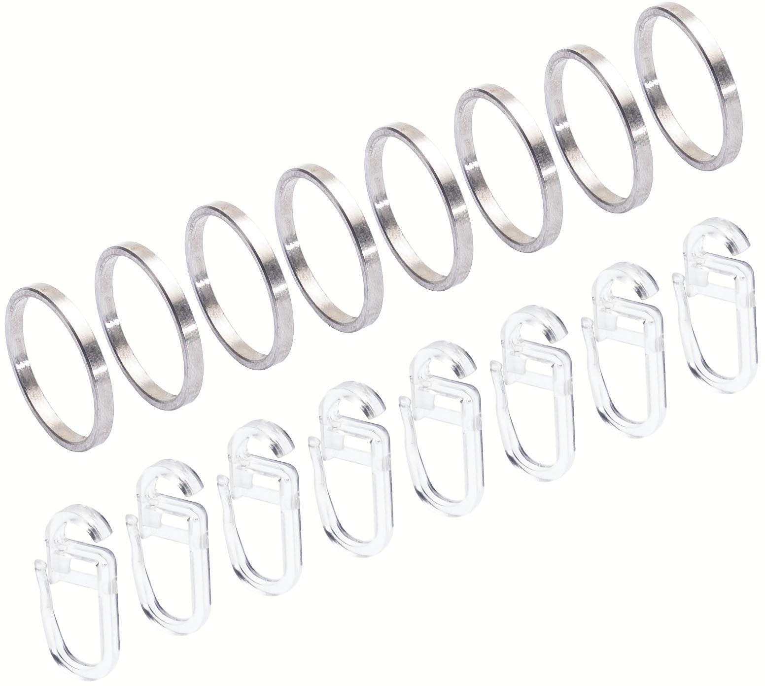 Liedeco Gardinenstange »Stil Thisted«, 2 läufig-läufig, Fixmaß, 2-läufig im Fixmaß Ø 16 mm