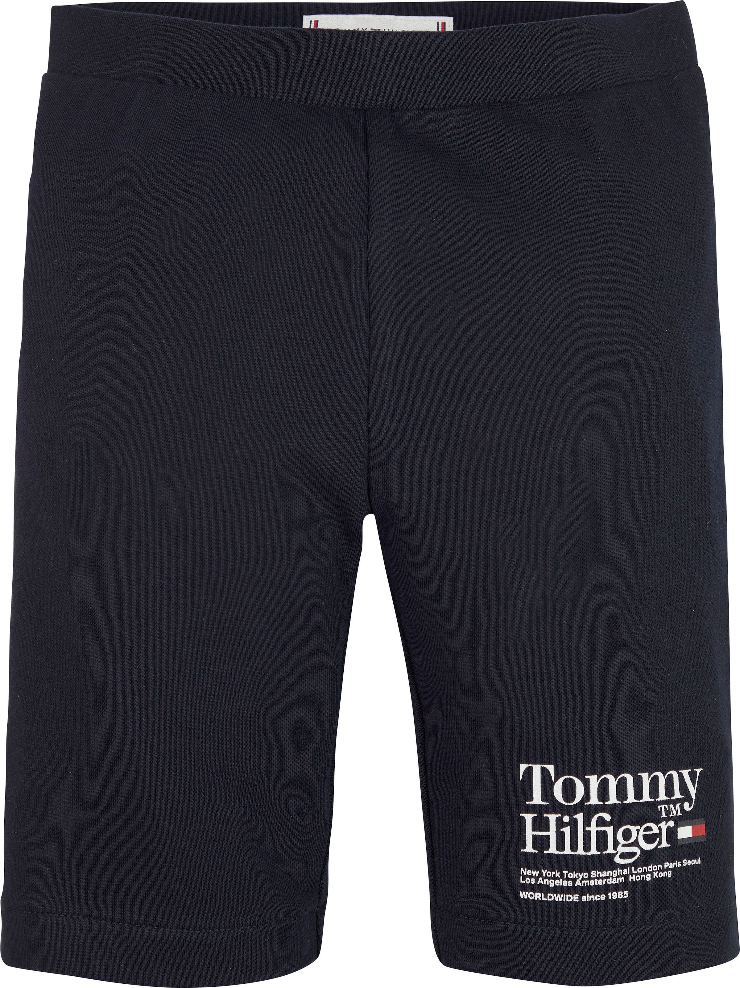 Tommy Hilfiger Radlerhose »TIMELESS TOMMY CYCLING SHORT«, mit Logoschriftzug  bei ♕