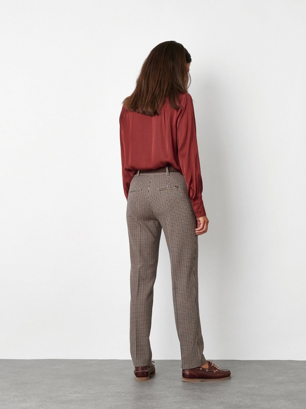 TONI Stretch-Hose »Jenny Smart«  mit Hahnentrittmuster