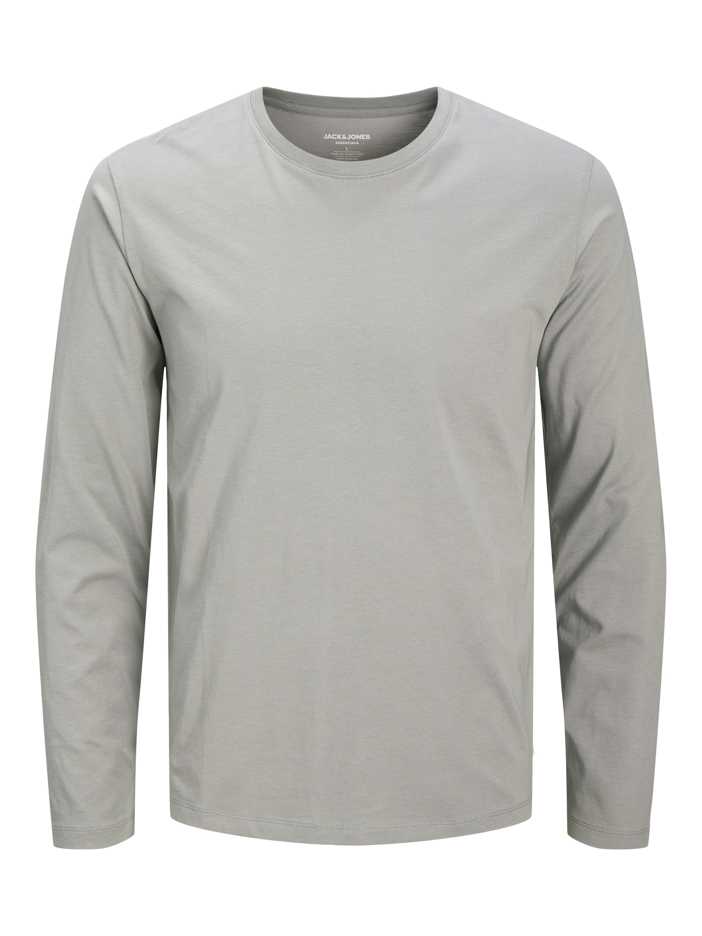Jack & Jones Rundhalsshirt »JJEORGANIC BASIC TEE LS O-NECK NOOS«