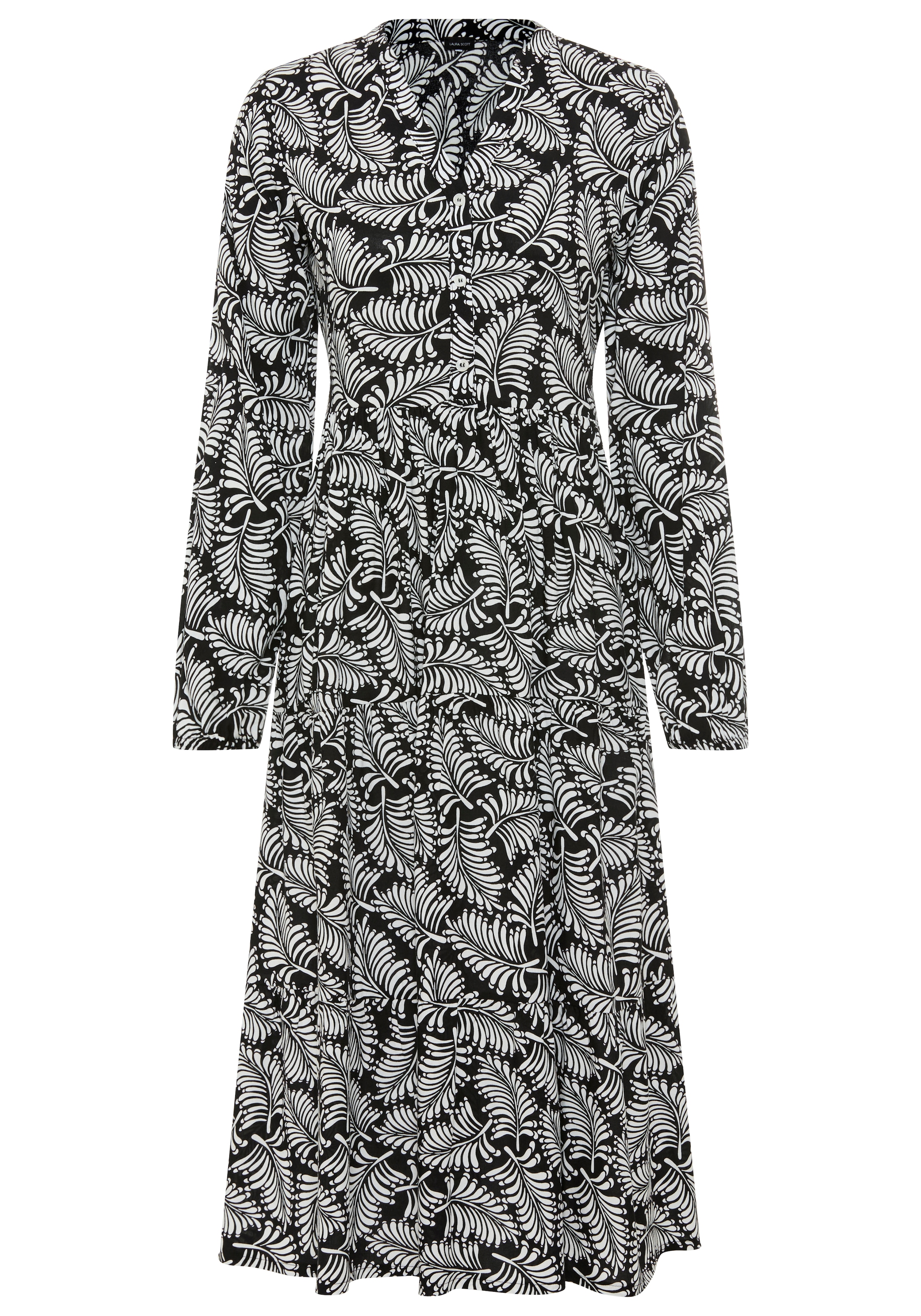 Laura Scott Maxikleid für Business, Casual, Frühling und Party, aus Viskose