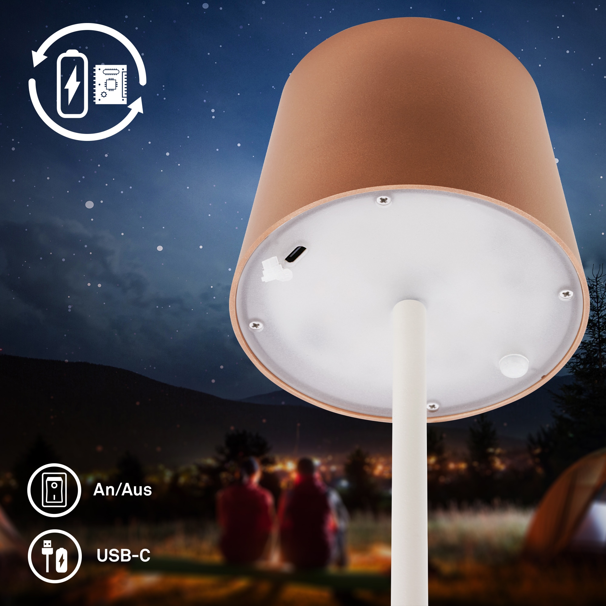 Briloner Leuchten LED Außen-Tischleuchte »BOTA 7708014«