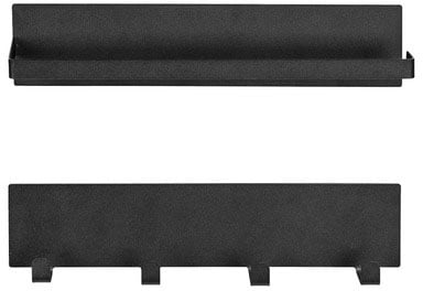 WENKO Wandrollenhalter »Modell Ima«, (Set, 2 St.), magnetischer Küchenrollenhalter und Hakenleiste