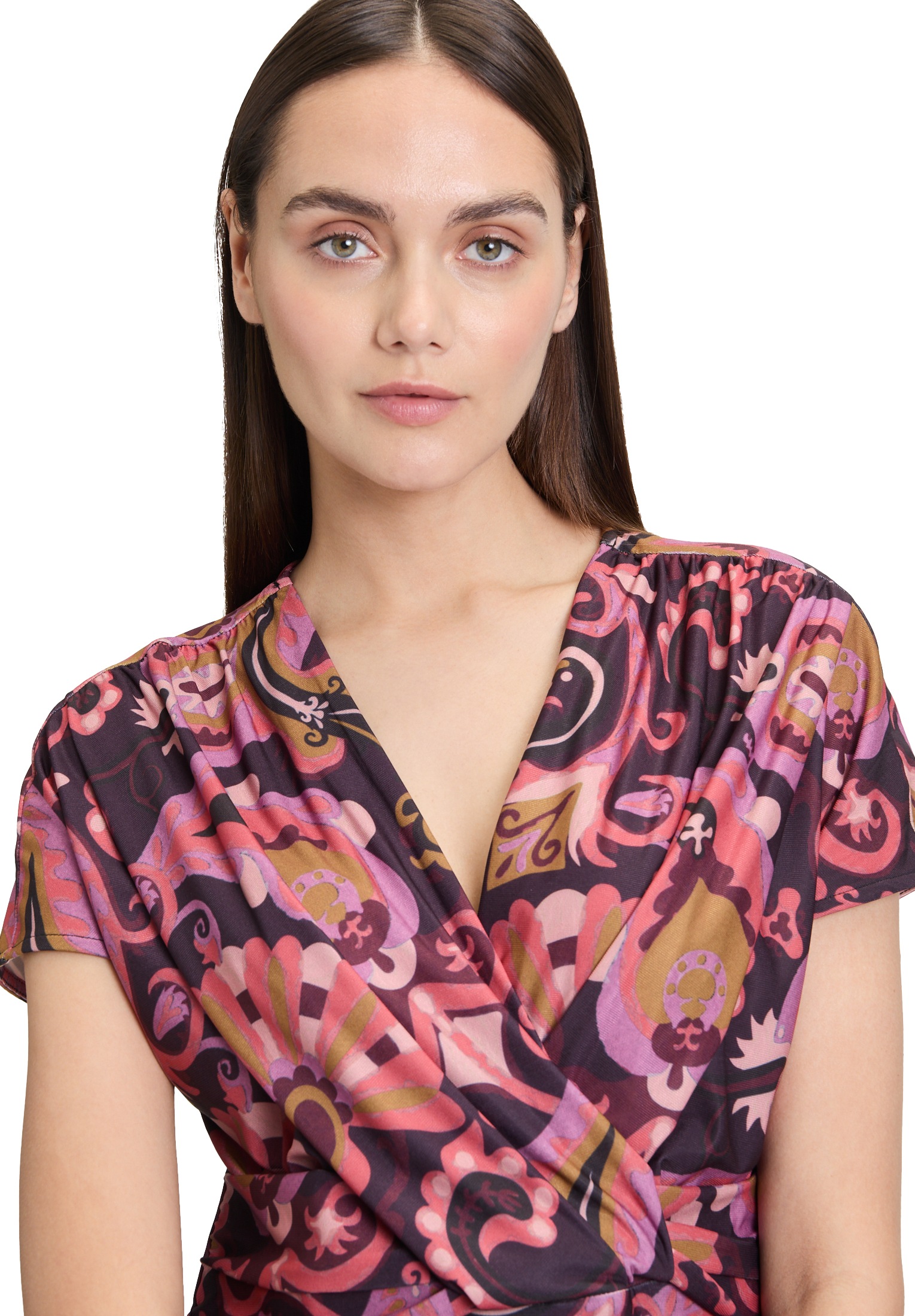 Cartoon Jerseykleid »Jerseykleid mit Raffung«