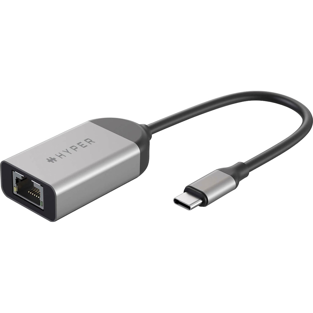 Hyper Adapter »USB-C to 2.5G Ethernet«, RJ-45 (Ethernet) zu USB Typ C