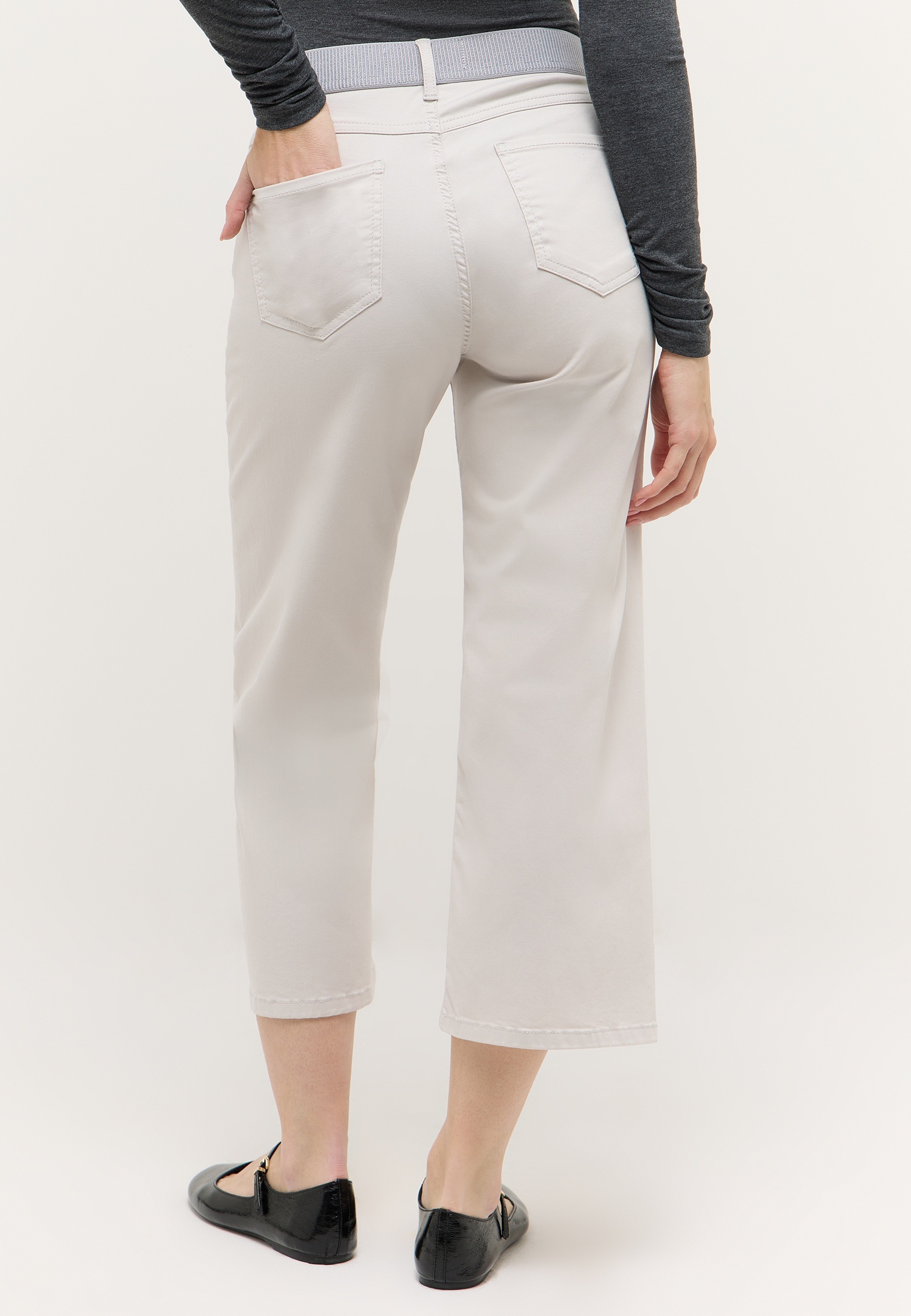 ANGELS 5-Pocket-Jeans »LINN SPORTY« mit Bügelfalte
