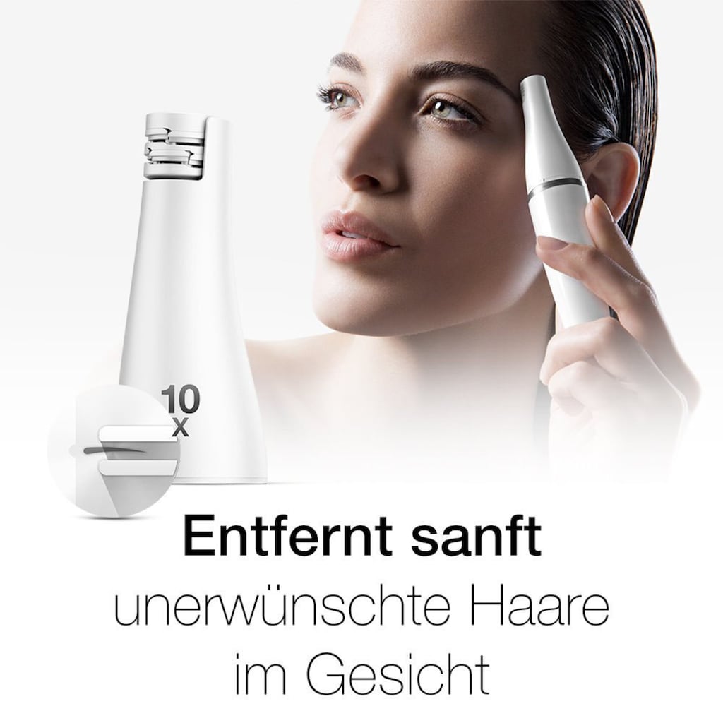 Braun Gesichtsepilierer »FaceSpa 851V 3-in-1«, 3 St. Aufsätze