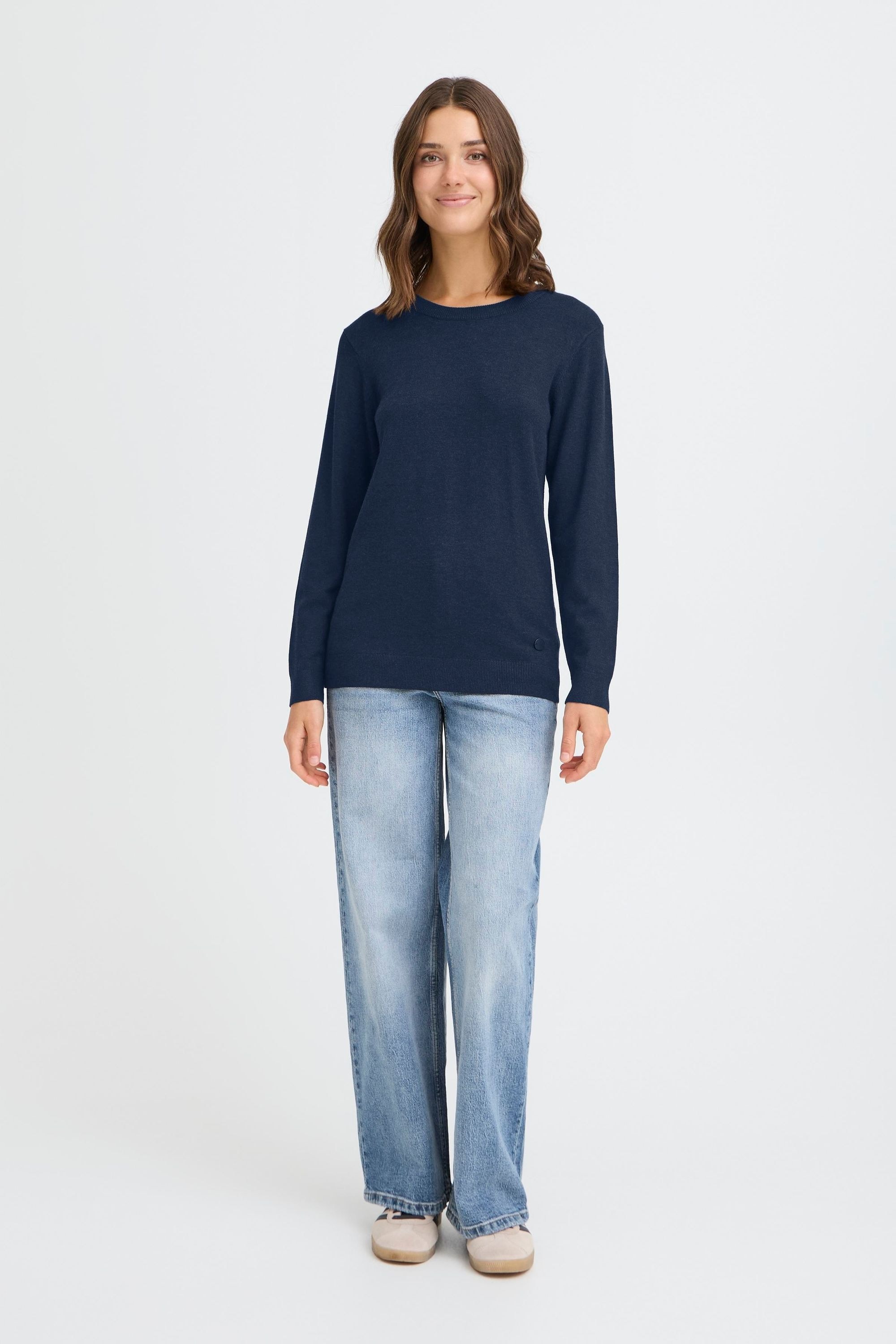 OXMO Strickfleece-Pullover »Strickpullover OXAida«