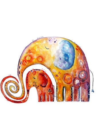 Wall-Art Wandtattoo »Elefanten Familie Geborgenheit«, (1 St.) kaufen