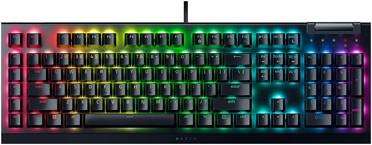 Tastatur »BlackWidow V4 X - Grün Switch - DE«,...