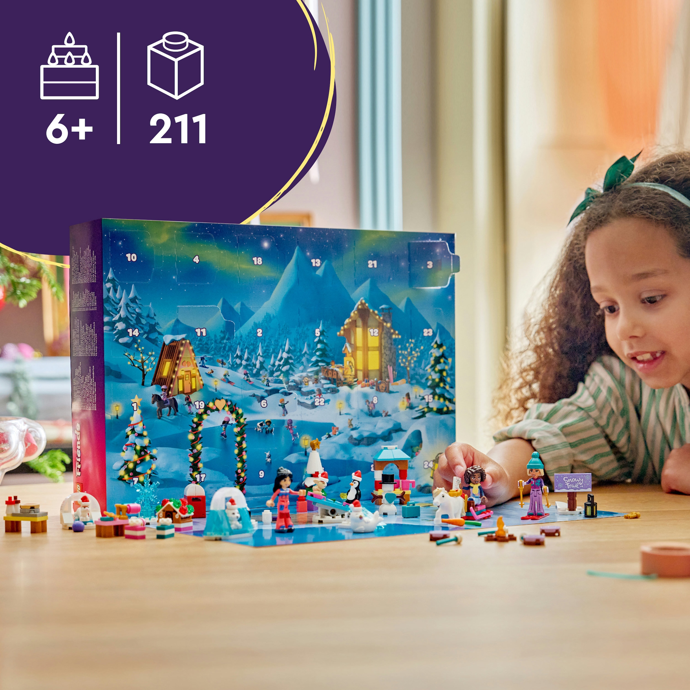 LEGO® Spielzeug-Adventskalender »Adventskalender 2026 (42698), LEGO Friends« ab 6 Jahren Made in Europe