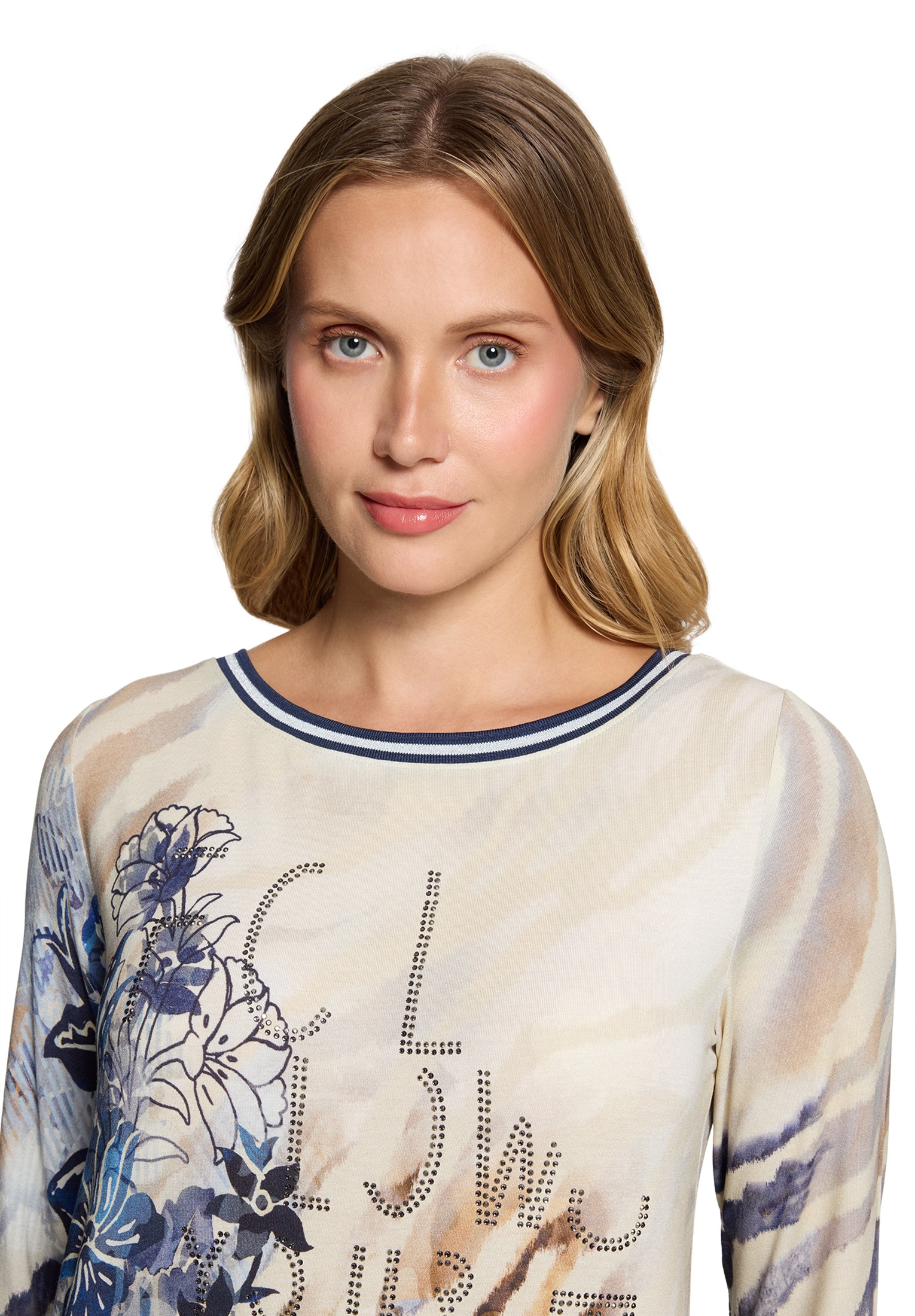 Betty Barclay Rundhalsshirt »Casual-Shirt mit Tunnelzug«