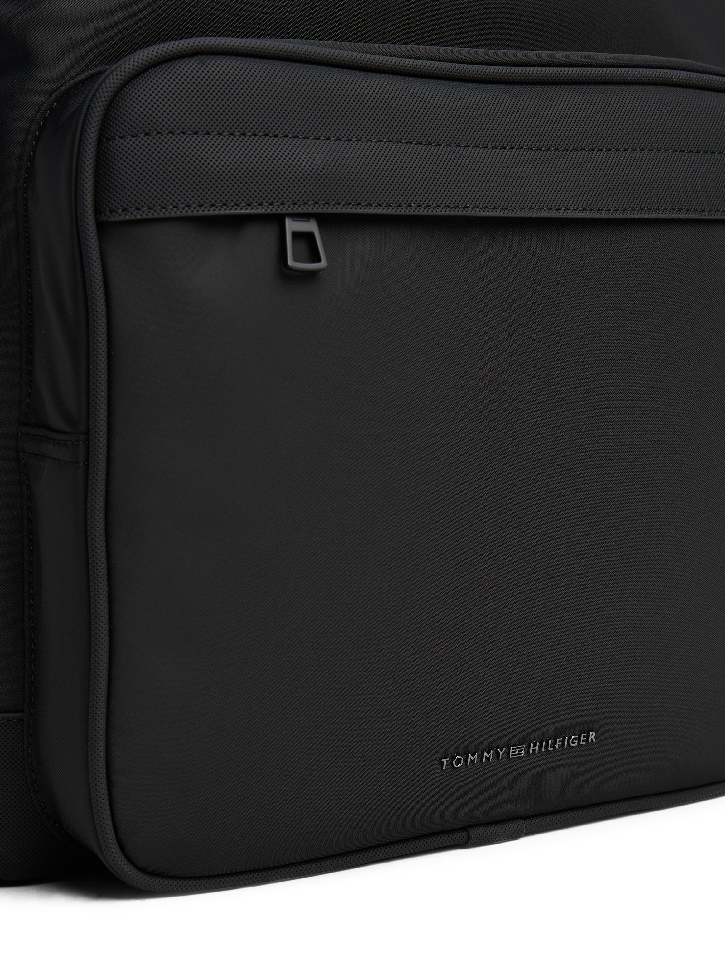Tommy Hilfiger Freizeitrucksack »TH REPREVE BACKPACK«, Men Rucksack, Arbeits-Rucksack mit verstellbaren Schultergurten