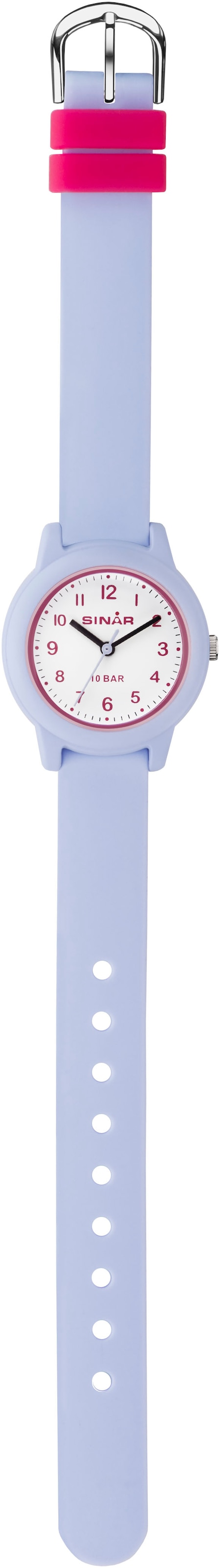 SINAR Quarzuhr, Armbanduhr, Kinderuhr, Mädchenuhr, bis 10bar wasserdicht,Geschenkidee