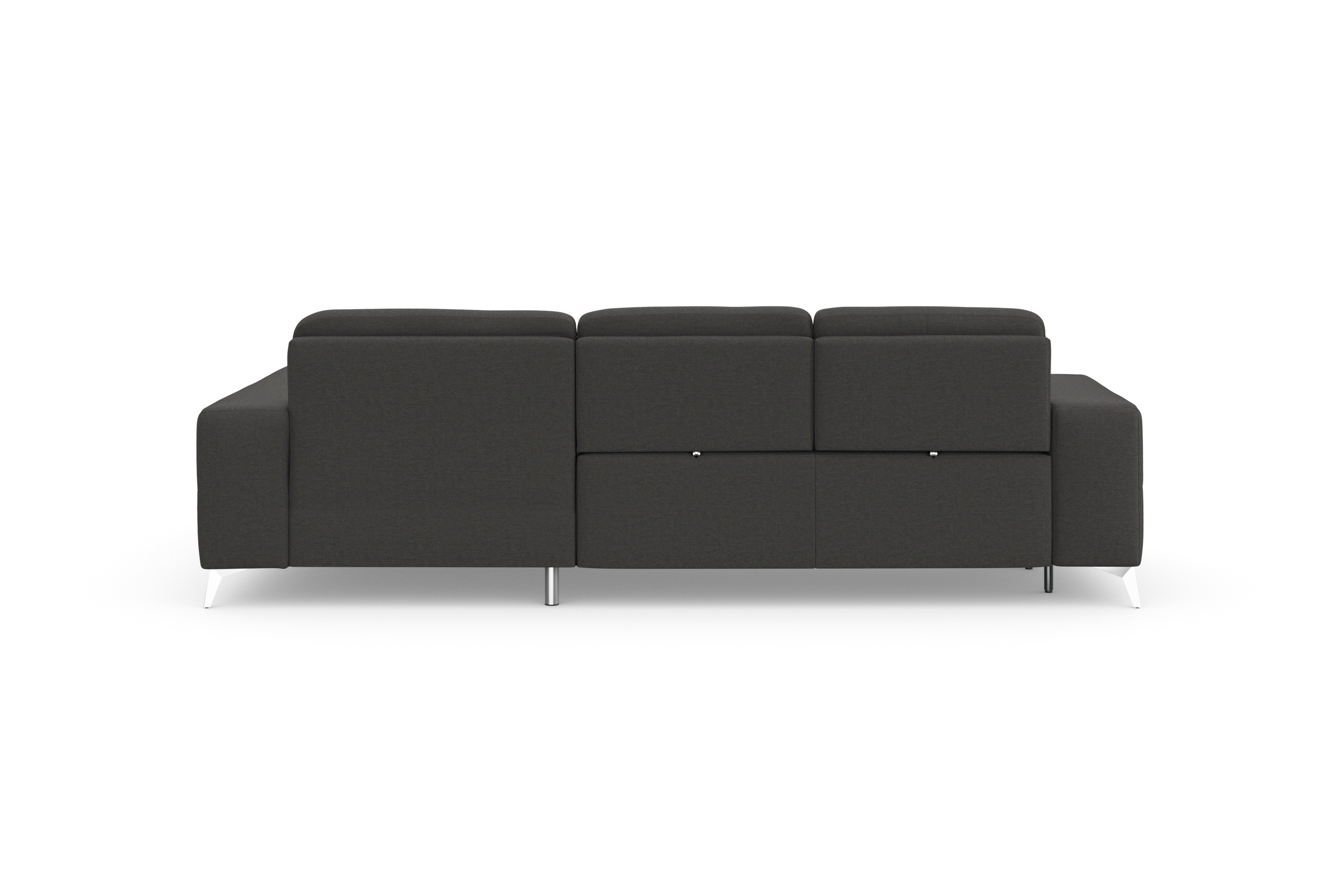 sit&more Ecksofa »Baviene L-Form«, inklusive Sitztiefenverstellung und Federkern, wahlweise Bettfunktion