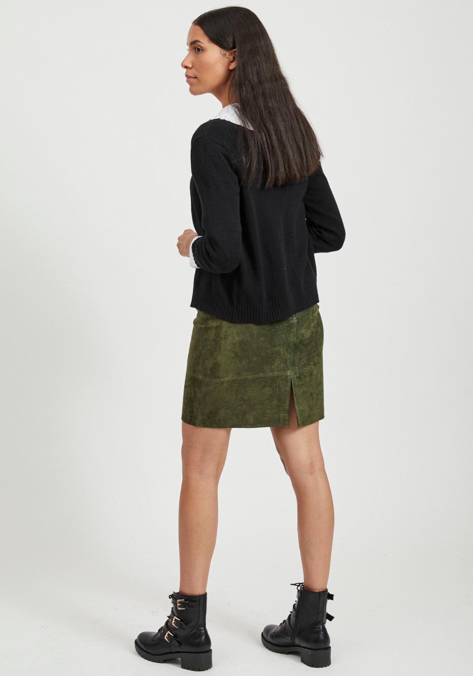 Vila Cardigan »VIRIL SHORT CARDIGAN«, in pflegeleichter Qualität