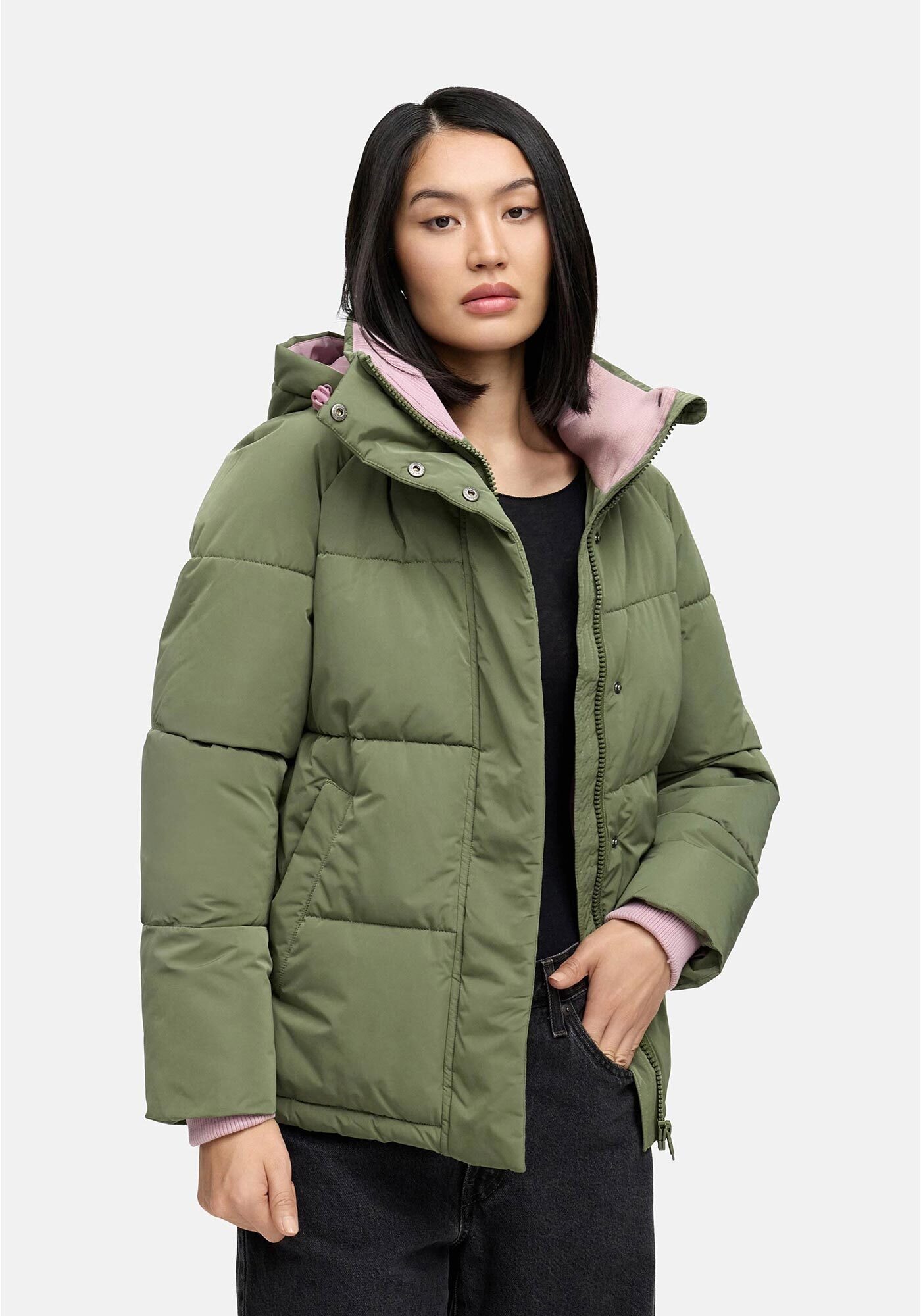 Marikoo Winterjacke »Marikoo Omariaa Damen Winter Stepp Jacke N087«
