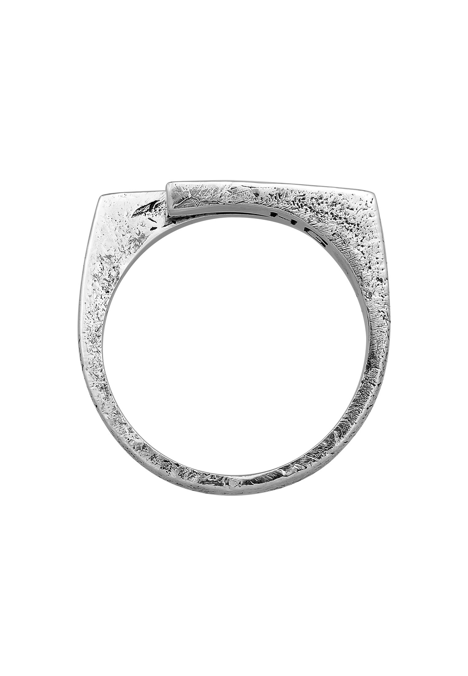 HAZE & GLORY Silberring »Ring Siegelring - Mantra Vintage Look 925 Silber«