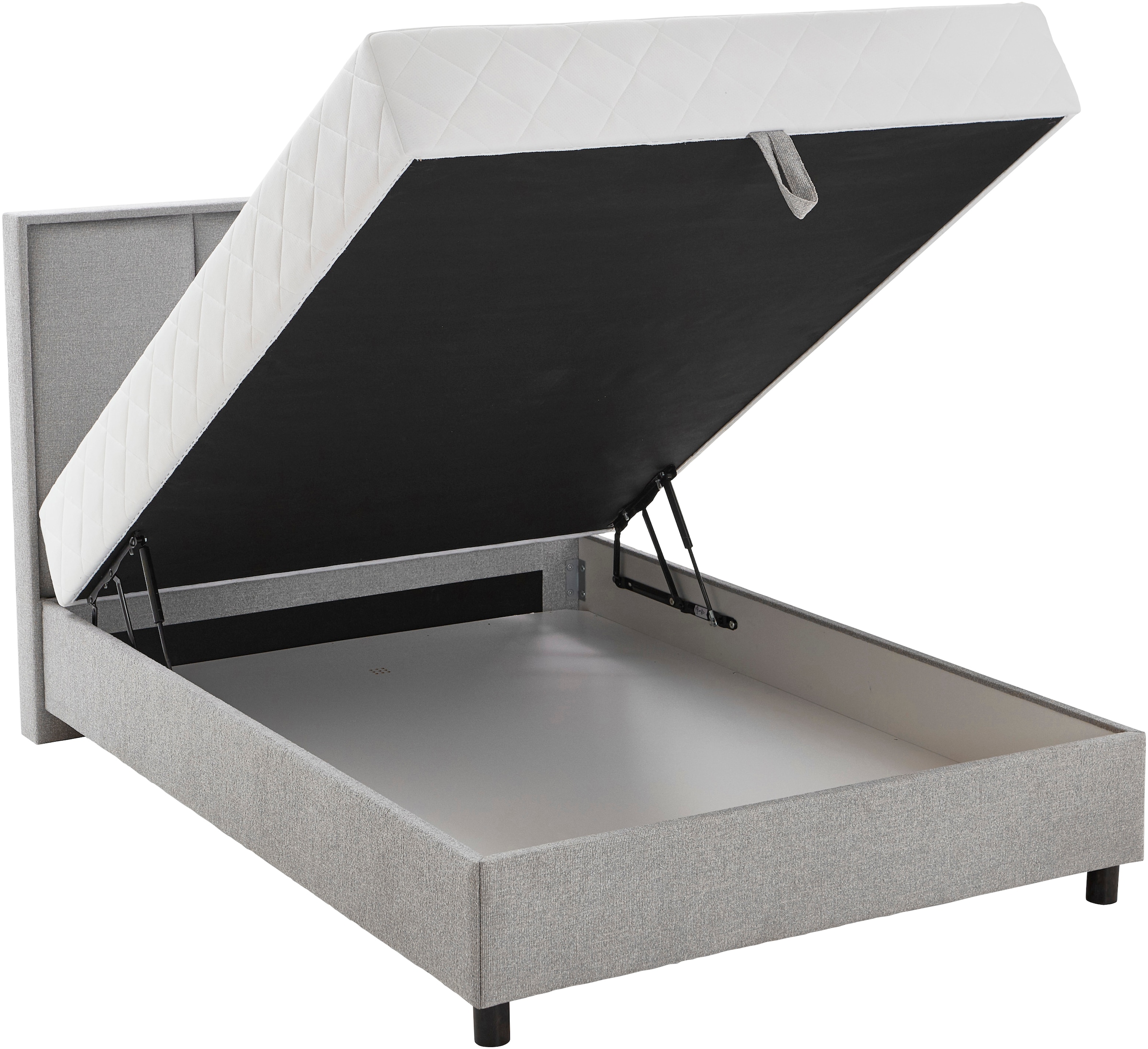 ATLANTIC home collection Boxbett »ARLA« mit Taschen-Federkernmatratze und Bettkasten