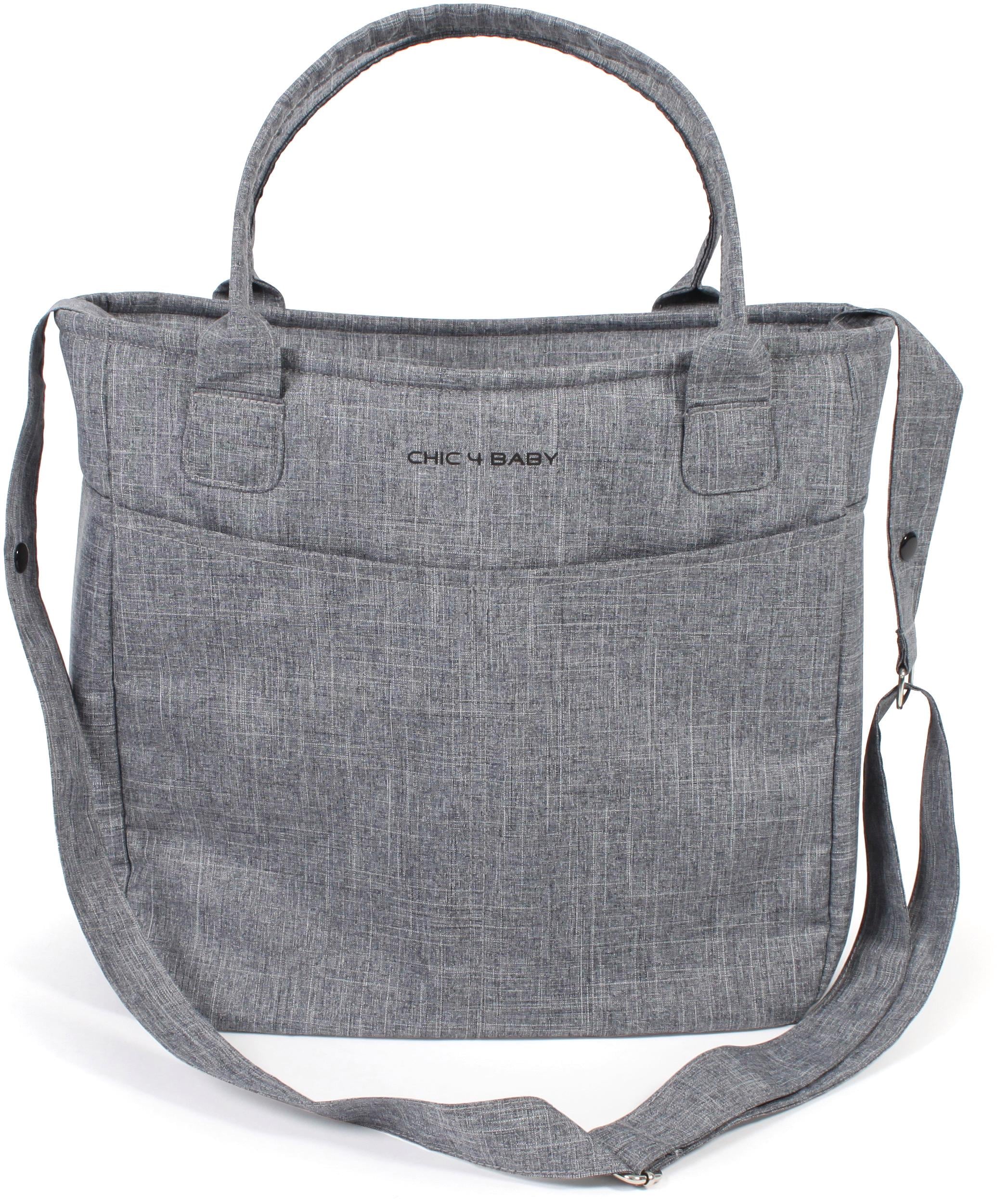 Wickeltasche »Gala, jeans grau«