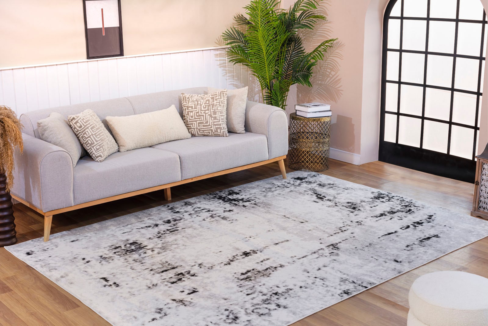Teppich »Abstract«, rechteckig, Modern Marmor Design, Wohnzimmerteppich, Schlafzimmer