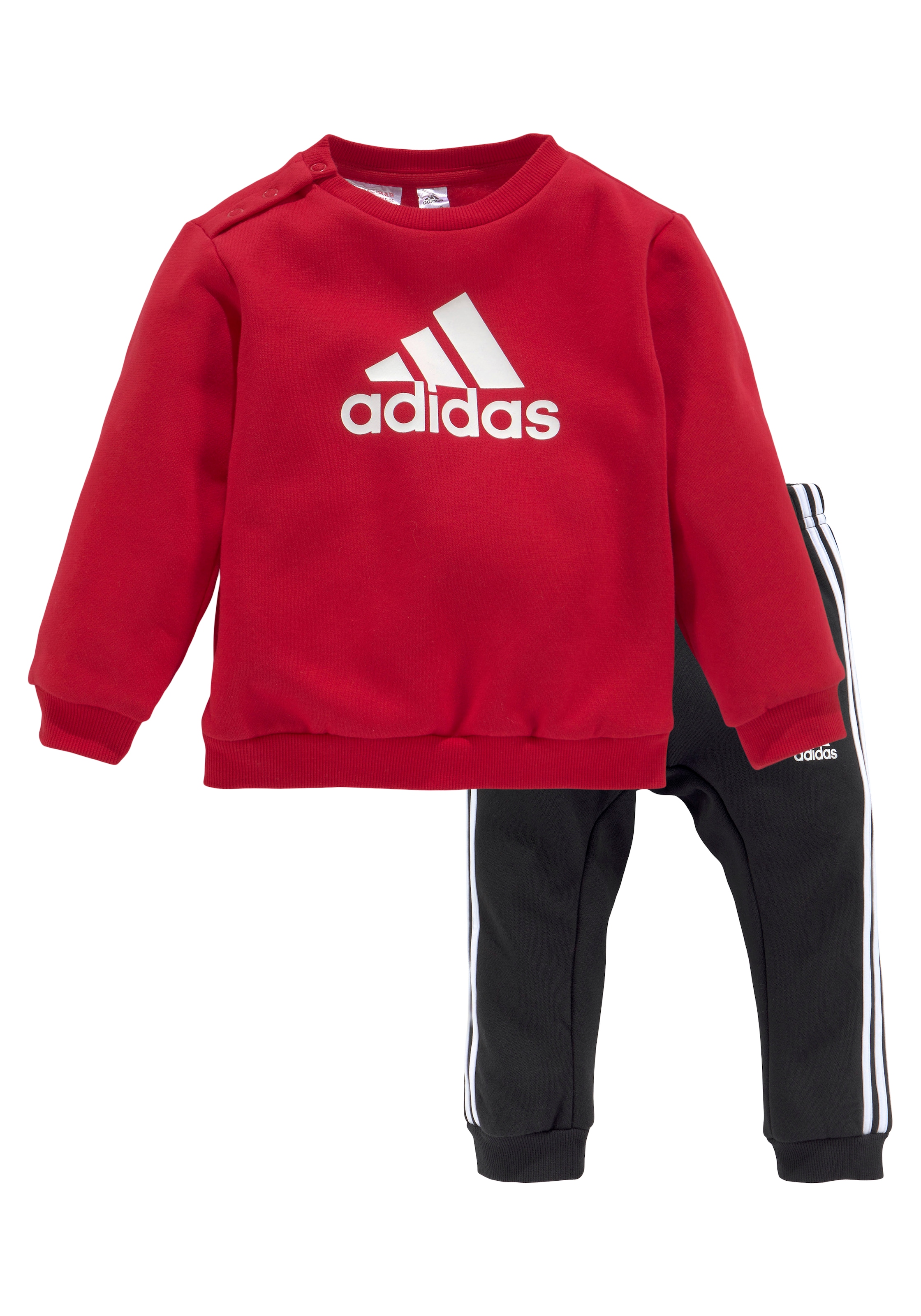 bei JOG«, »I BOS LOGO tlg.) Sportswear (Set, Trainingsanzug adidas 2