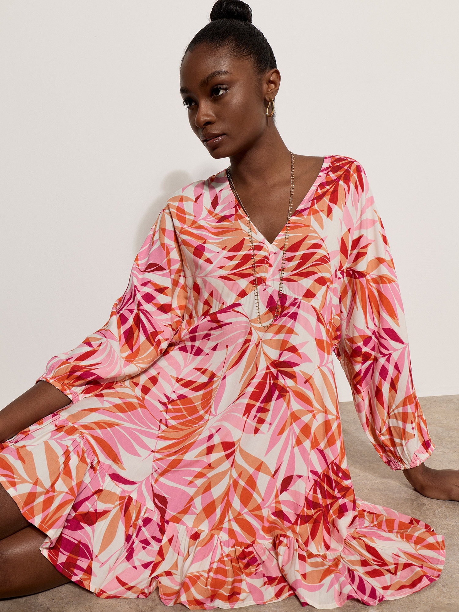 Apricot Minikleid »Minikleid« Einfarbig