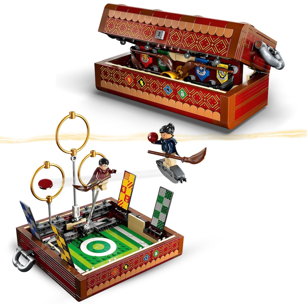 LEGO® Konstruktionsspielsteine »Quidditch Koffer (76416), LEGO® Harry Potter«, (599 St.), Made in Europe