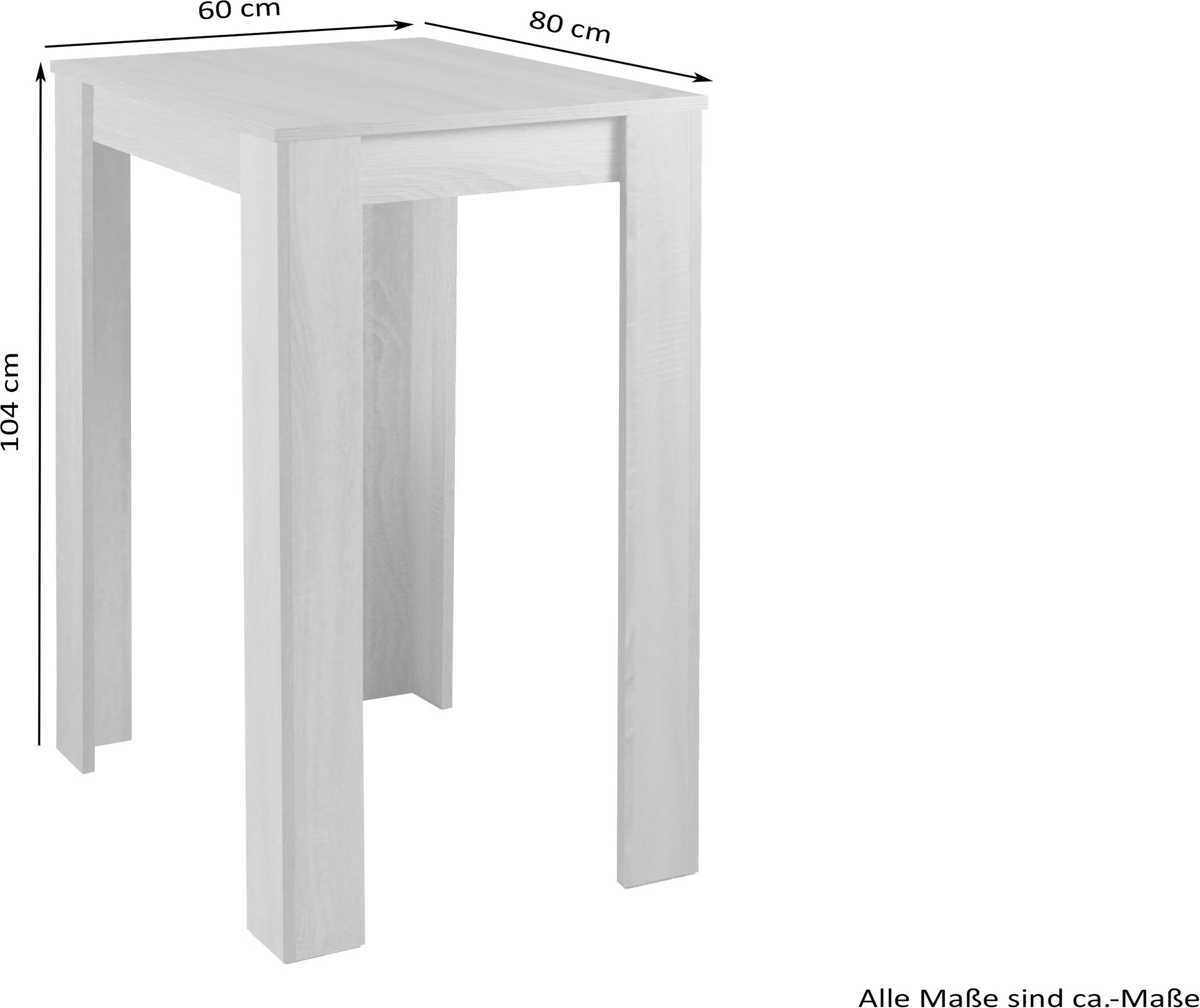 Homexperts Bartisch »Nika«, Höhe 104 cm