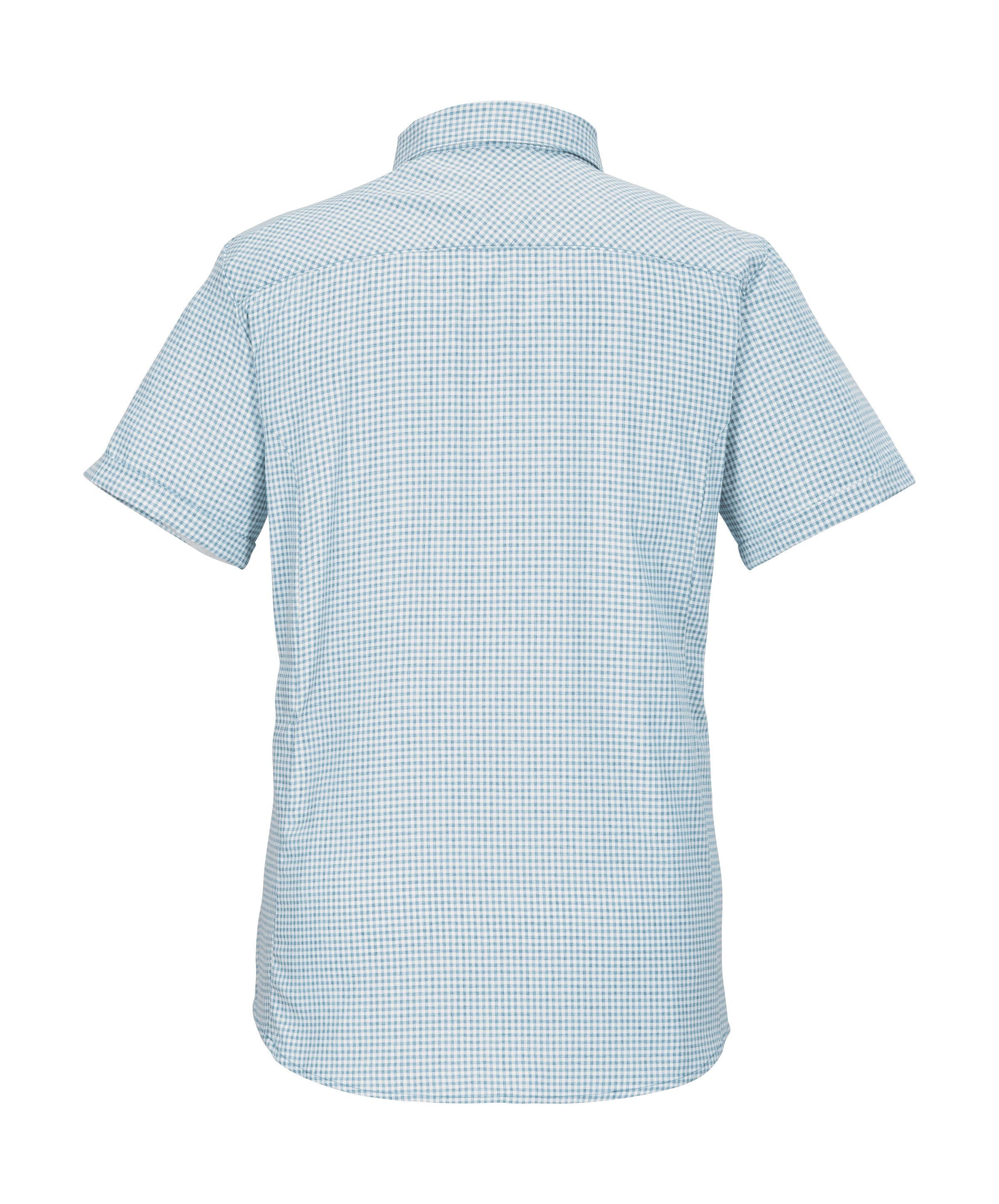 Killtec Funktionshemd »KOS 368 WMN WVN SHRT« Karierte, wasserabweisende, atmungsaktive Bluse