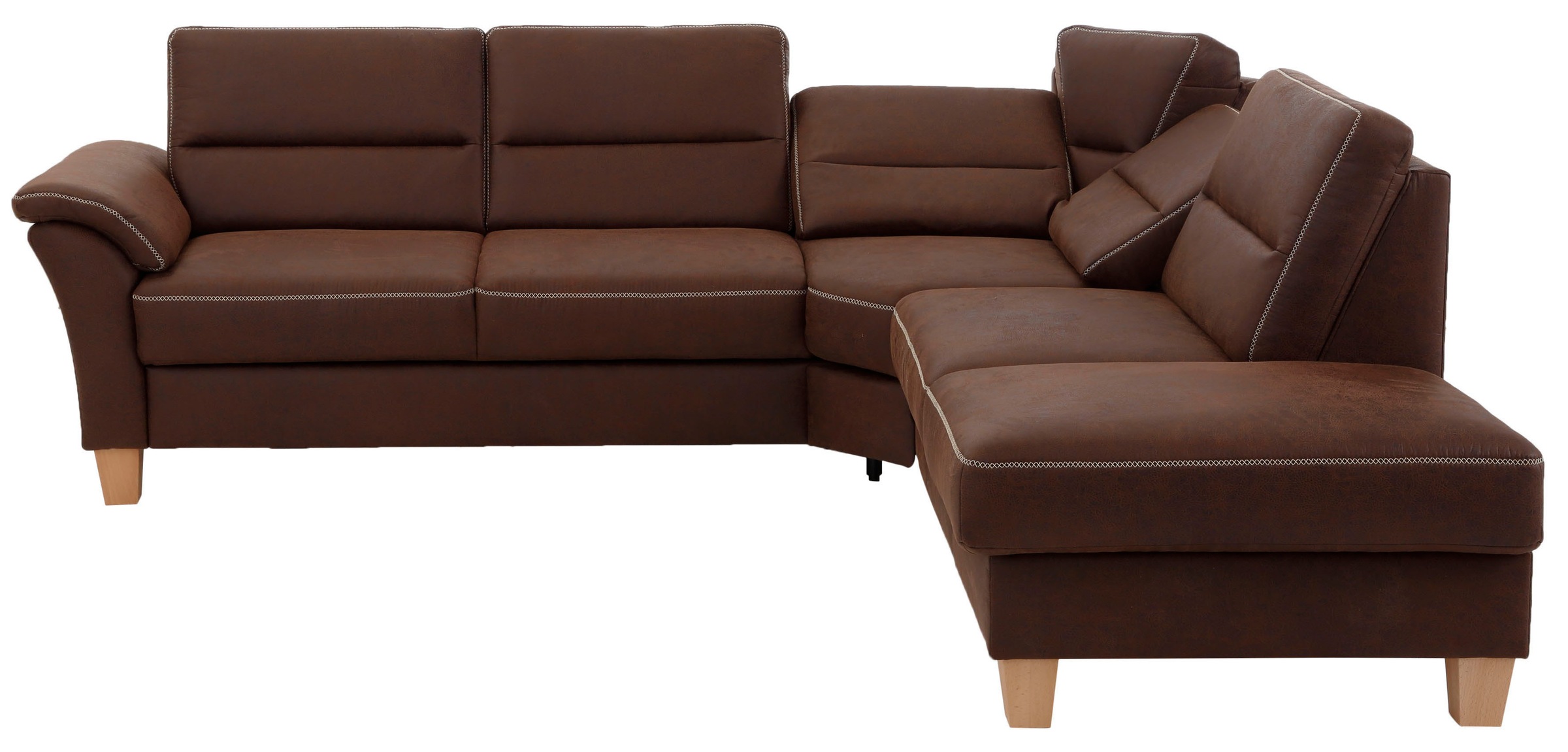 Home affaire Ecksofa »Soleo L-Form«, komfortabel durch Trapezecke mit Relaxfunktion, auch mit Bettfunktion