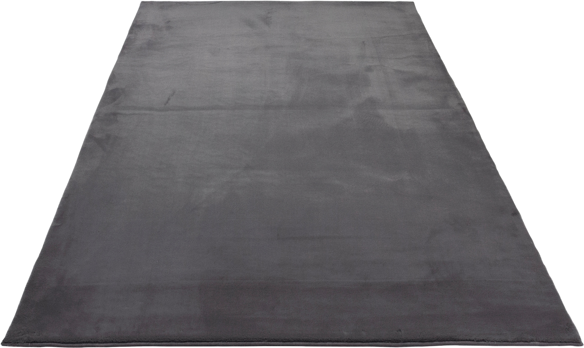 my home Fellteppich »Balu, Kunstfellteppich, Modern, Langflor Teppich« rechteckig 20 mm Höhe Kaninchenfell-Haptik, kuschelig, weich, Wohnzimmer, Schlafzimmer