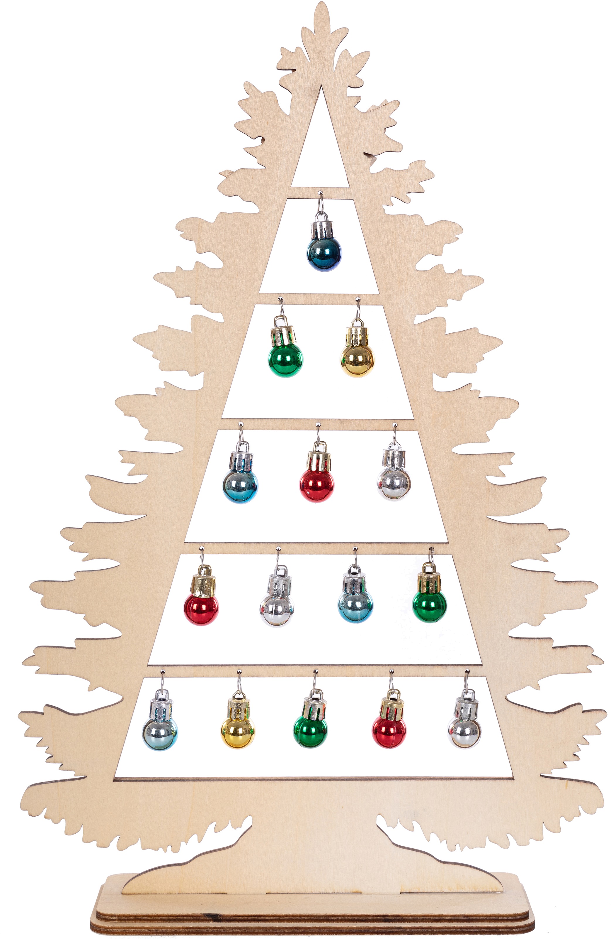 Dekobaum kaufen Accessoires aus geschmückt Möbel Myflair Höhe 45 & ca. mit cm Weihnachtskugeln, auf Holz, »Weihnachtsdeko«, Raten