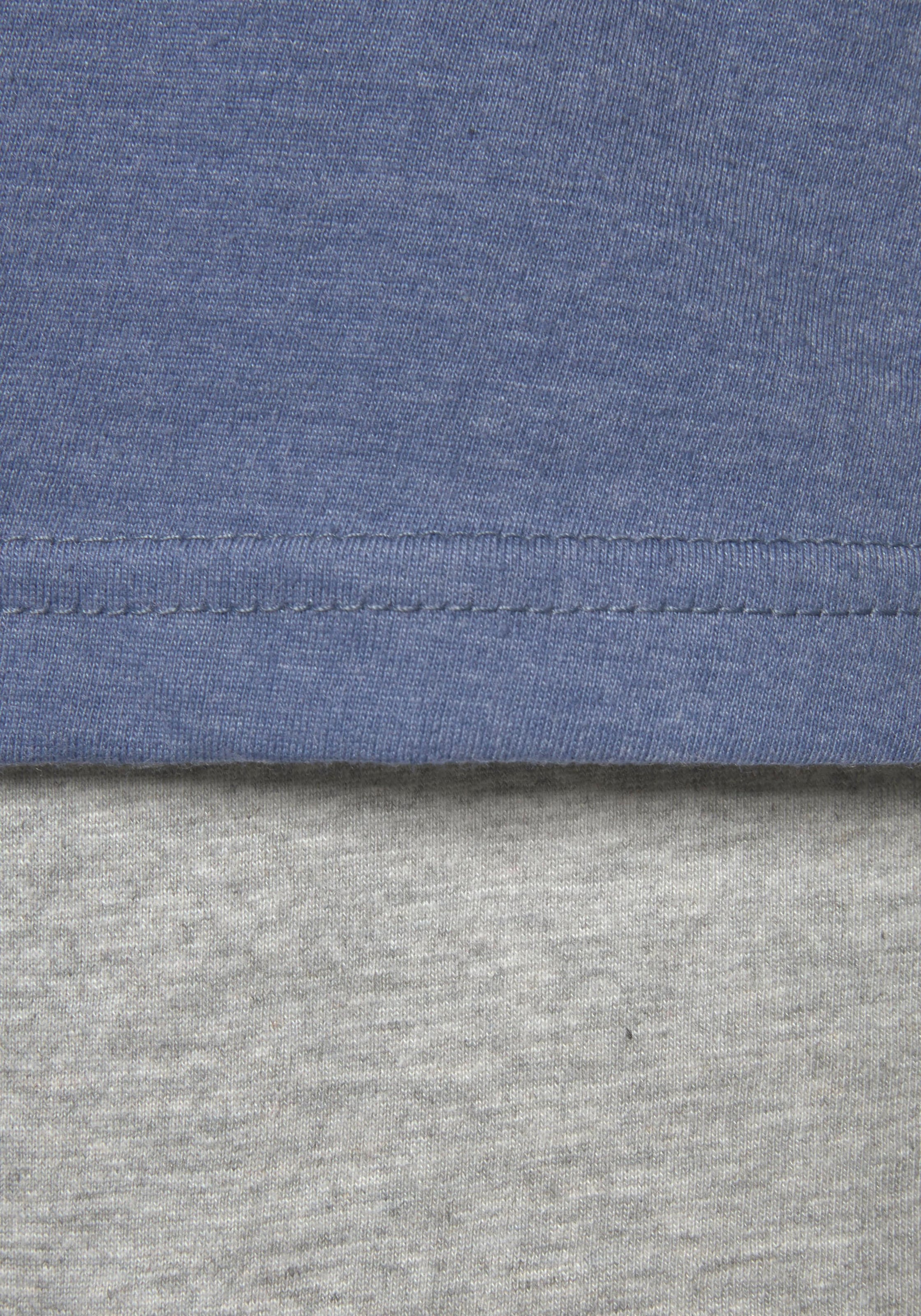 Arizona Shorty, (2 tlg.), im College-Look mit Folienprint