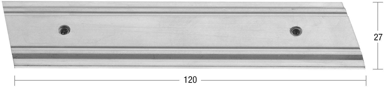 GARESA Schienenverbinder für Vorhangschienen »Flächenvorhangprofil für Modelle Smart (2, 3, 4 Lauf) und Compakt«, (1 St.), Silberfarben