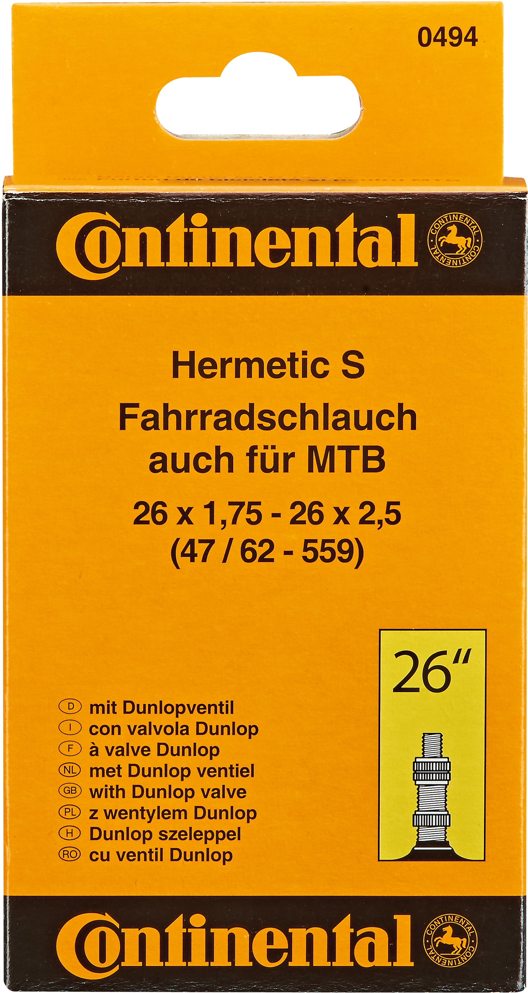 Fahrradschlauch »Continental Fahrradschlauch«