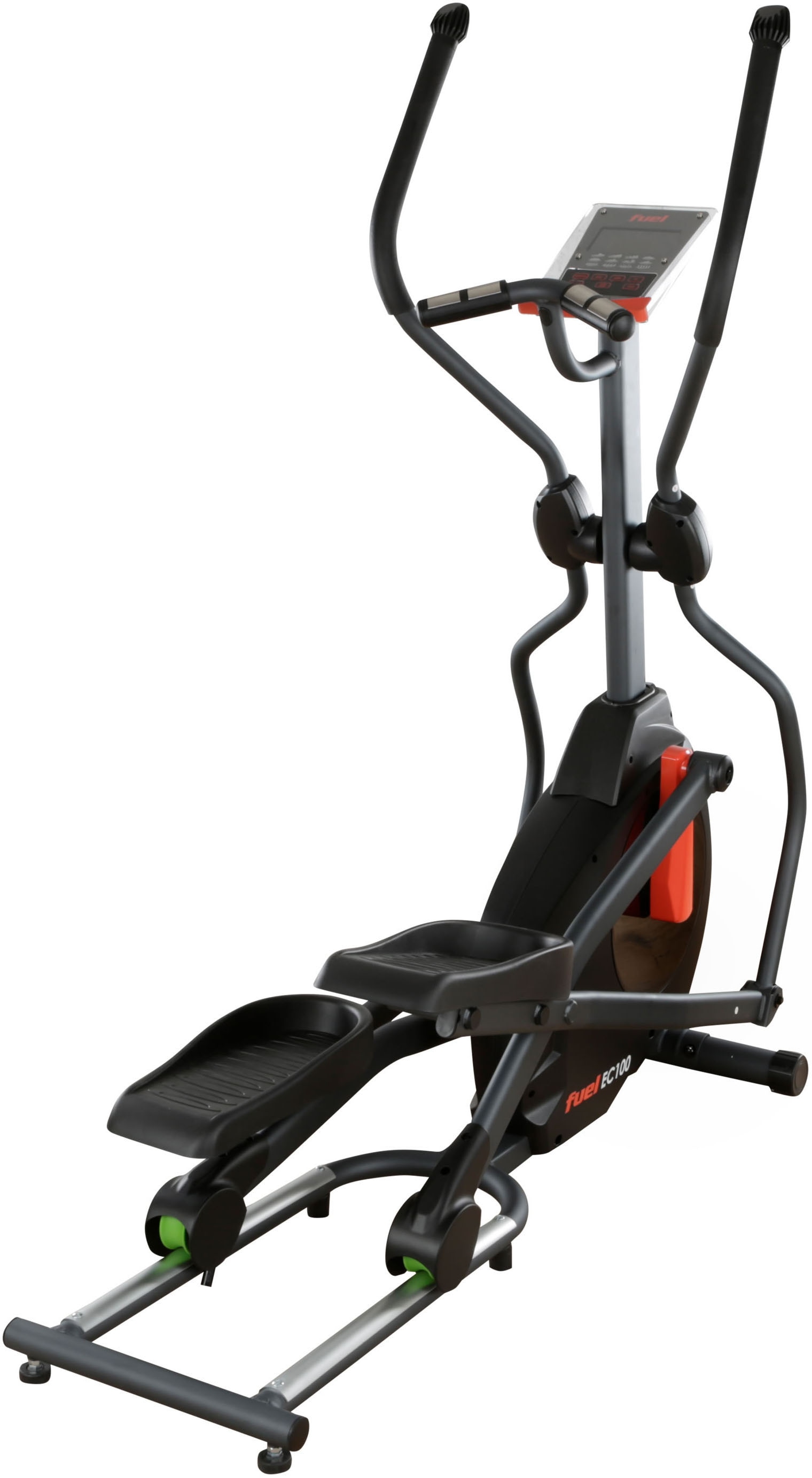 Fuel Fitness, Crosstrainer »EC100 Crosstrainer« 120 kg max. Benutzergewicht, 24 Widerstandsstufen, rot, Crosstrainer