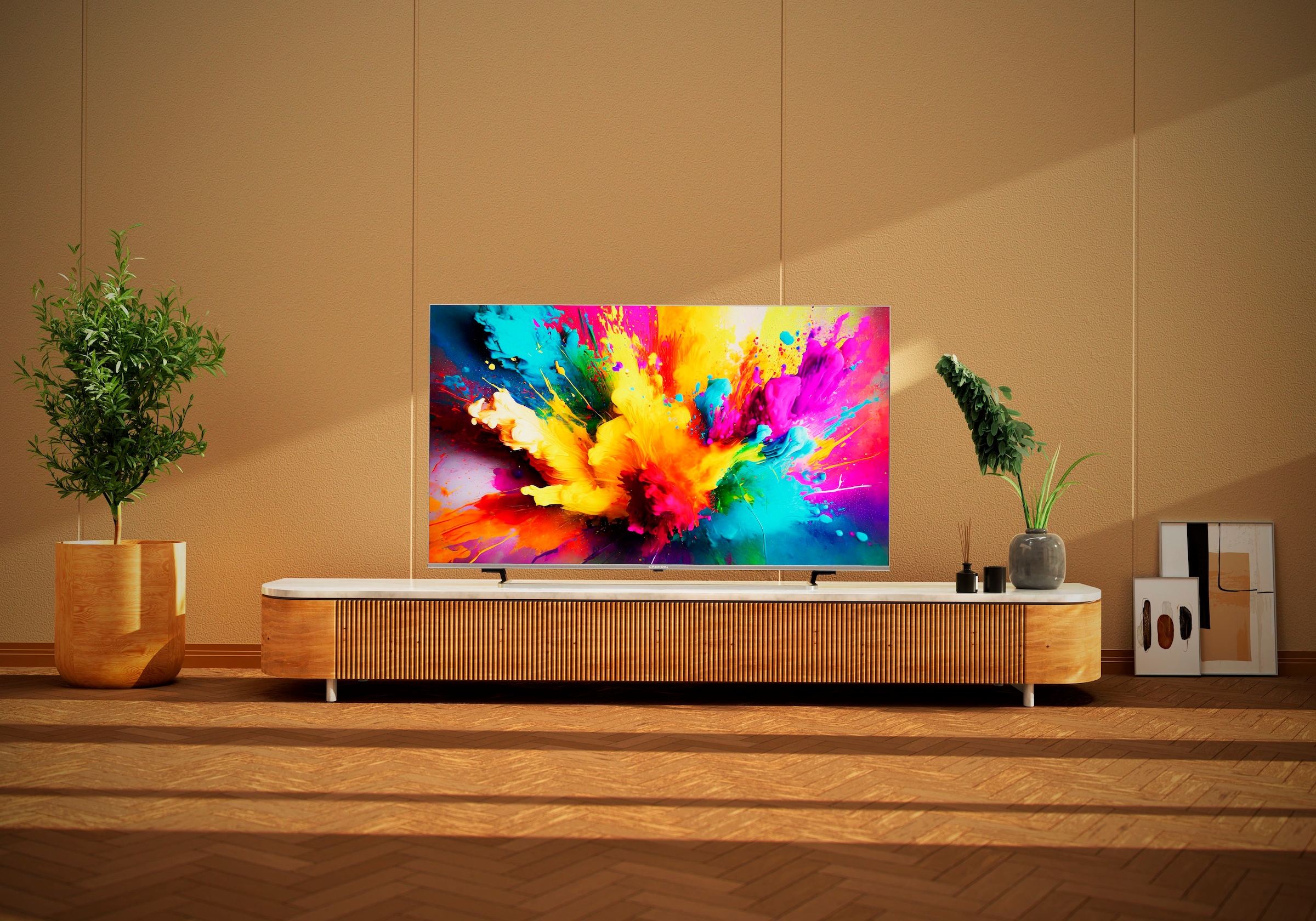 Grundig LED-Fernseher »65 VOE 83 CV3T00«, 164 cm/65 Zoll, 4K Ultra HD, Google TV-Smart-TV