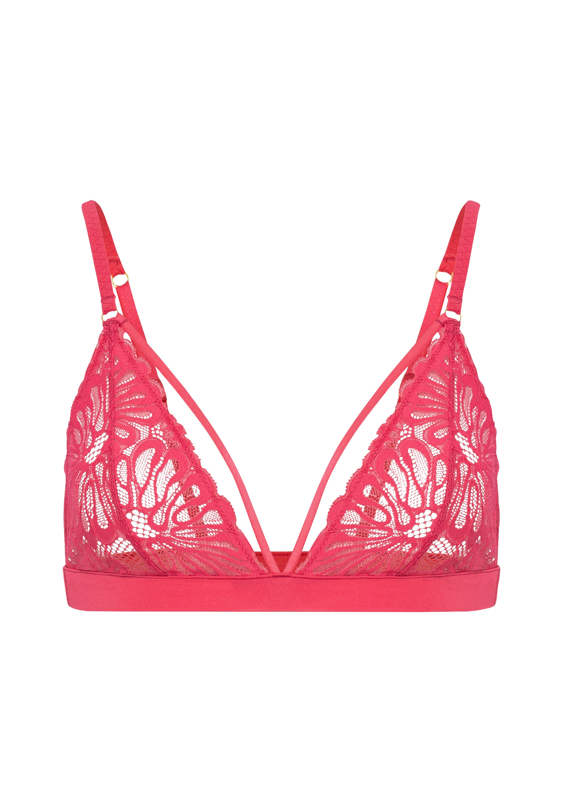 LSCN by LASCANA Bralette, aus blättriger Spitze