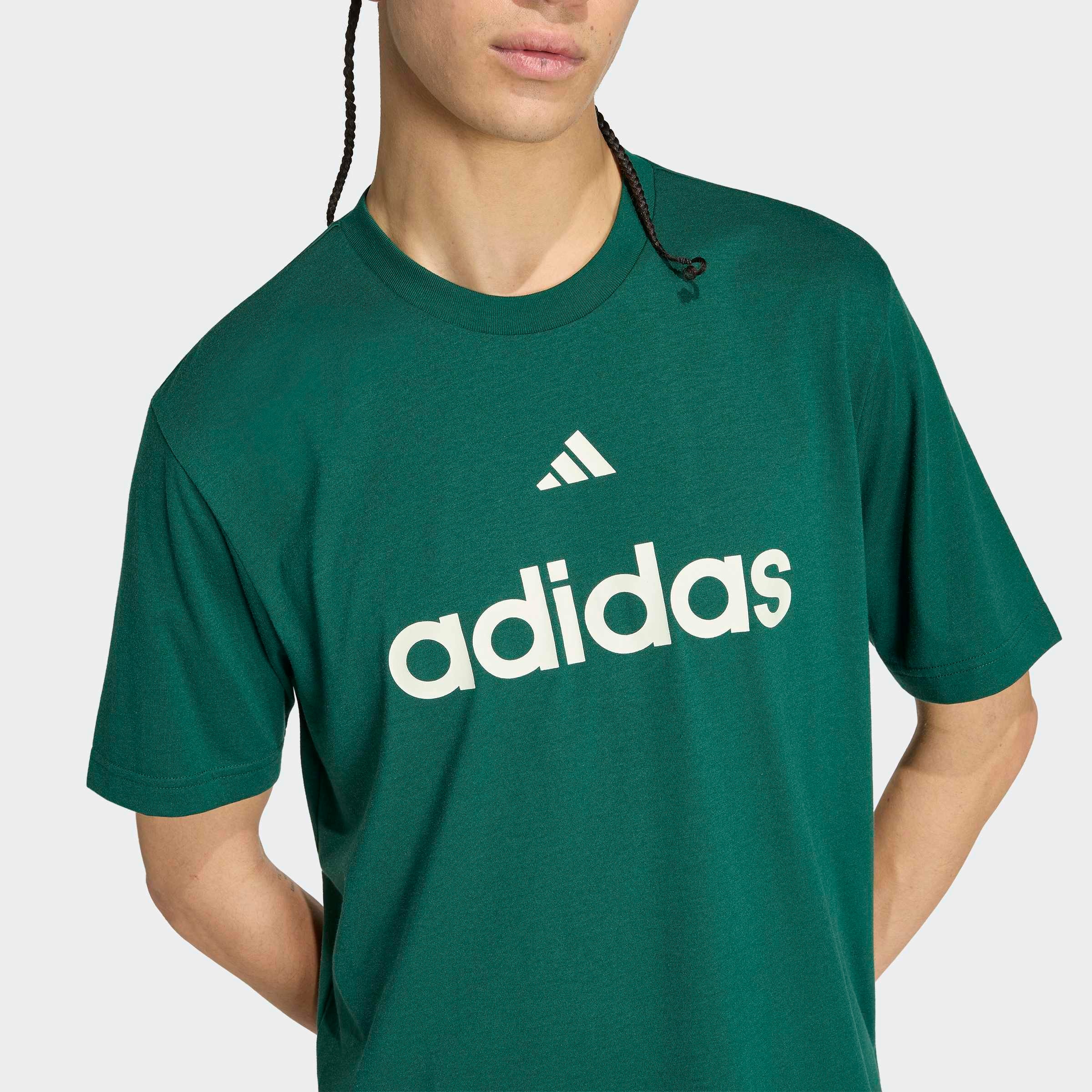 adidas Sportswear T-Shirt »HOUSE OF TIRO ALWAYS ON GRAFIK« mit Rundhalsausschnitt, ohne Verschluss, normale Länge