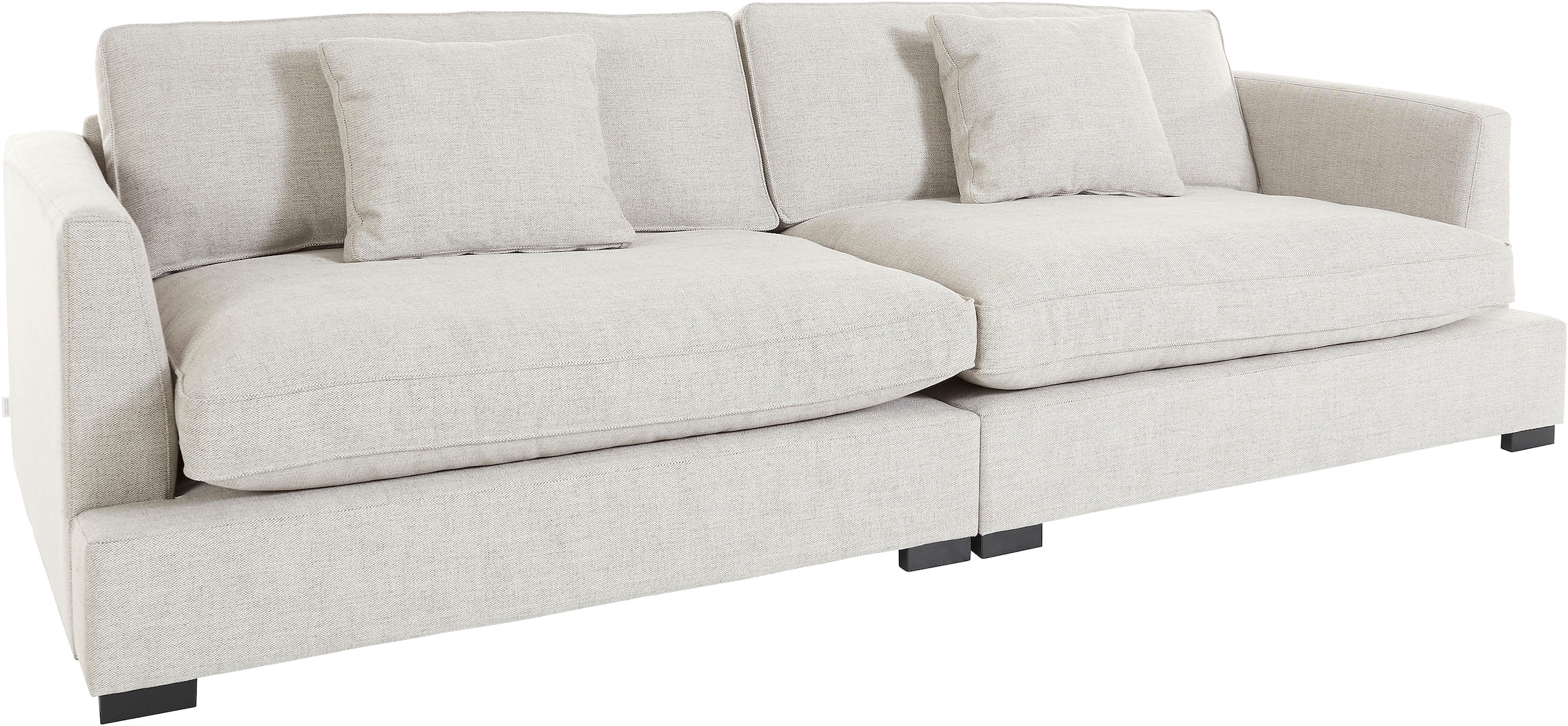 Guido Maria Kretschmer Home&Living Big-Sofa »Annera«, weicher Sitzkomfort, mit extra tiefen Sitzflächen, Füllung mit Federn